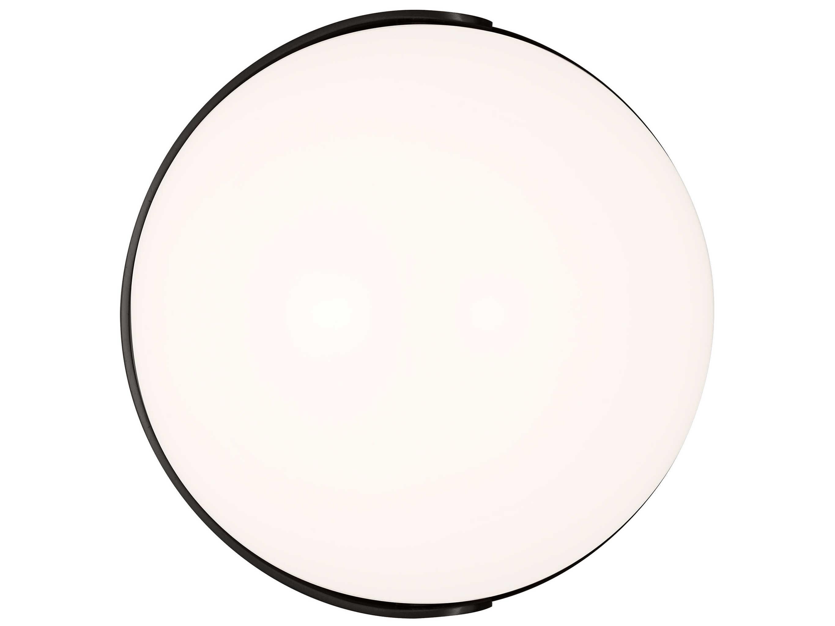 Visual Comfort Studio Syrie 1-Light Aged Iron Black Wall Sconce