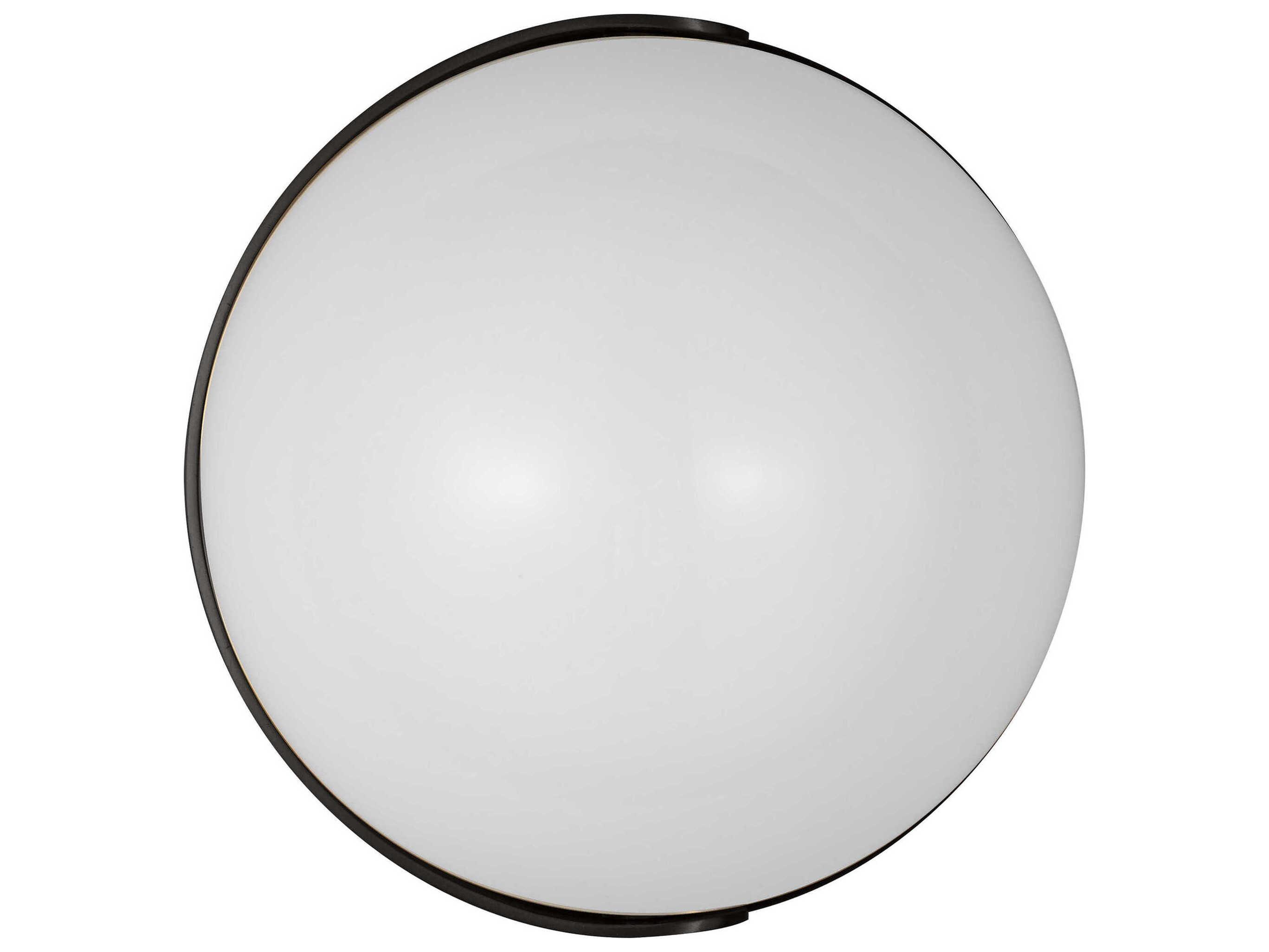 Visual Comfort Studio Syrie 1-Light Aged Iron Black Wall Sconce