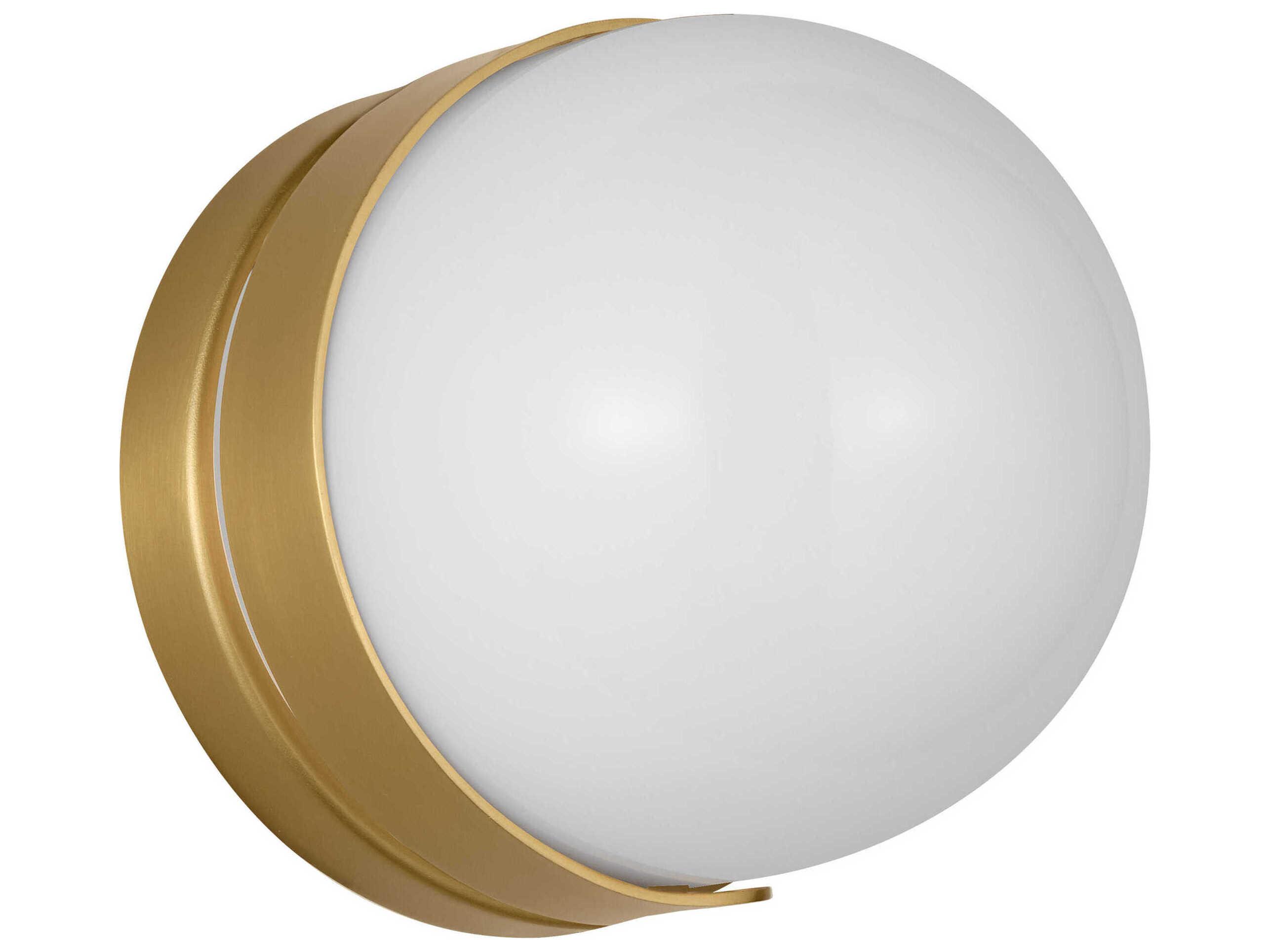 Visual Comfort Studio Syrie 1-Light Burnished Brass Wall Sconce