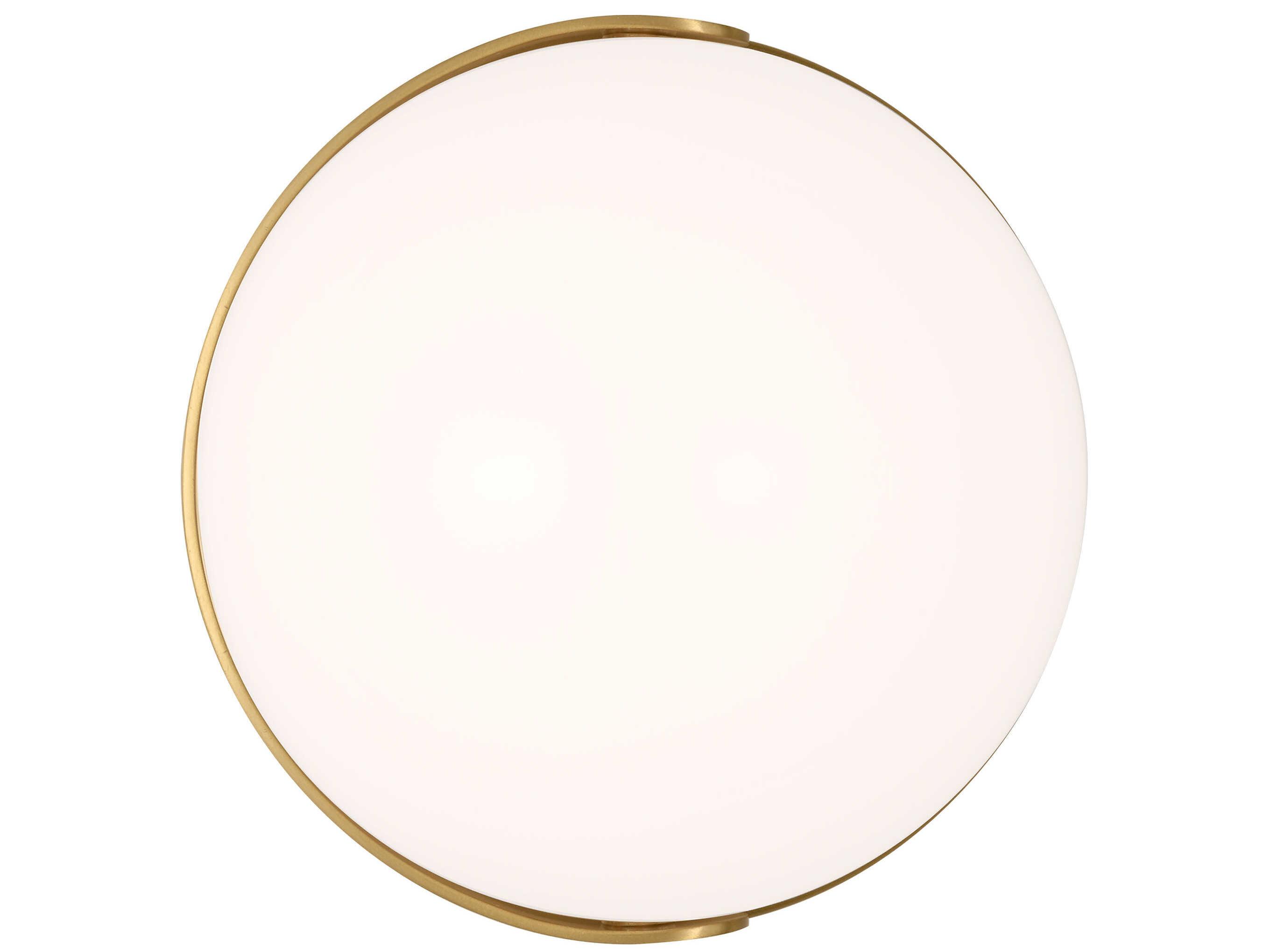 Visual Comfort Studio Syrie 1-Light Burnished Brass Wall Sconce