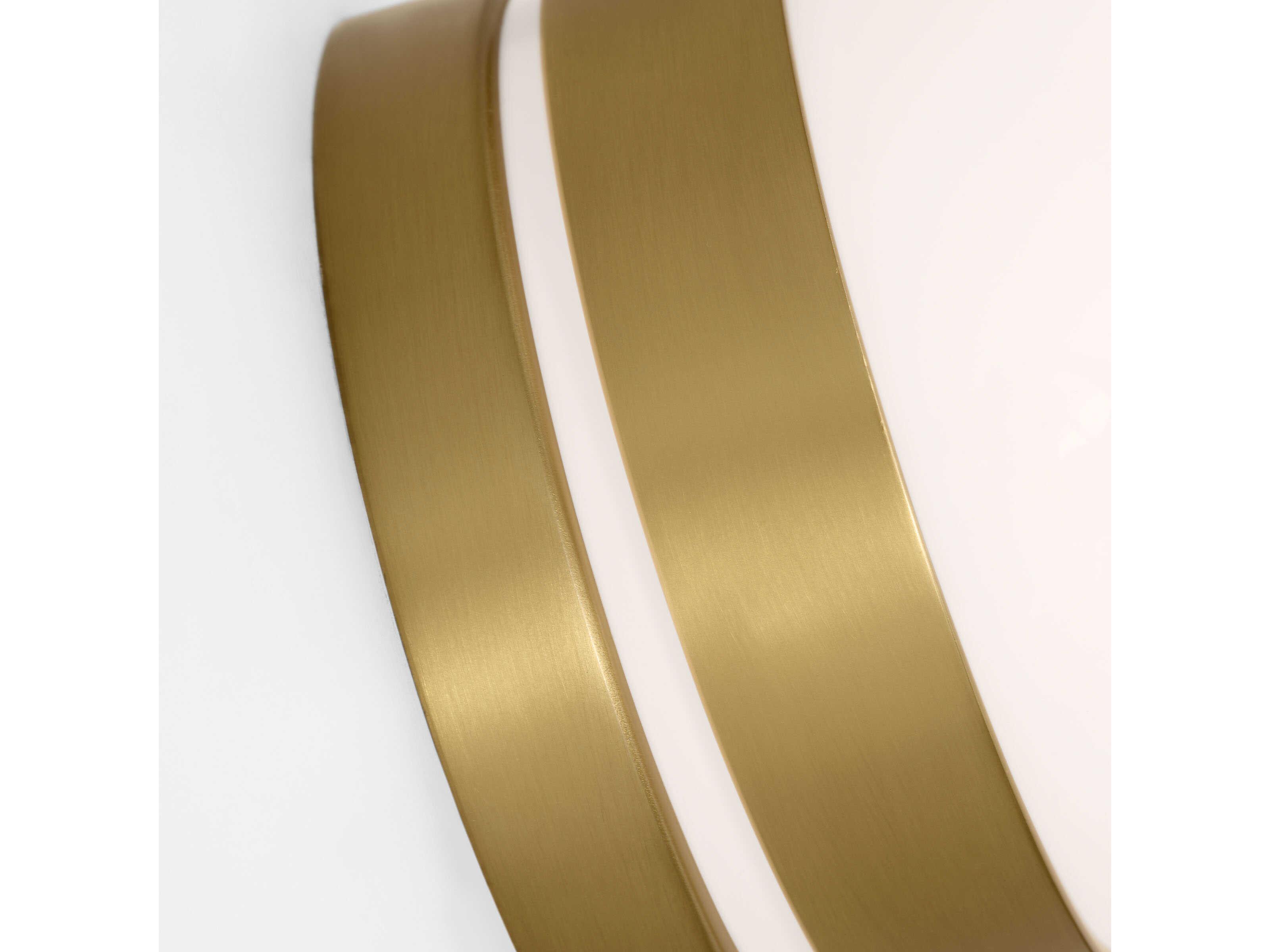 Visual Comfort Studio Syrie 1-Light Burnished Brass Wall Sconce