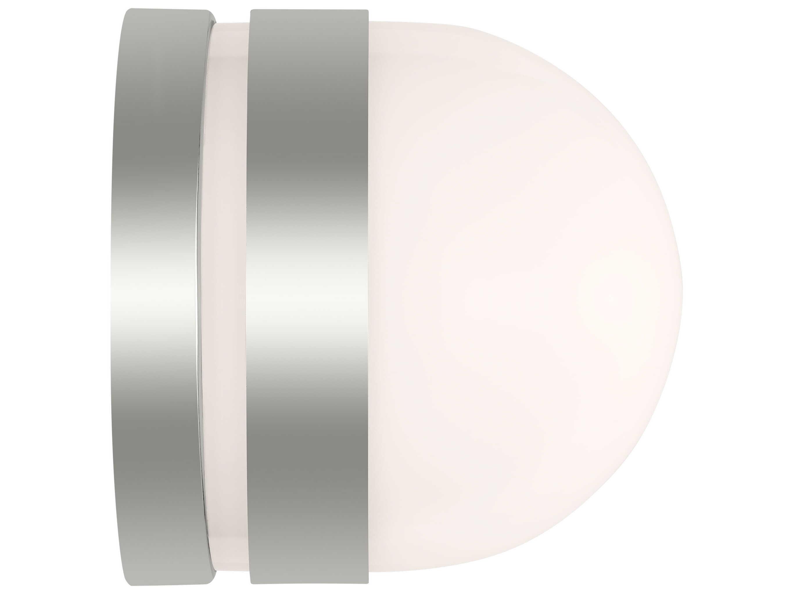 Visual Comfort Studio Syrie 1-Light Polished Nickel Wall Sconce