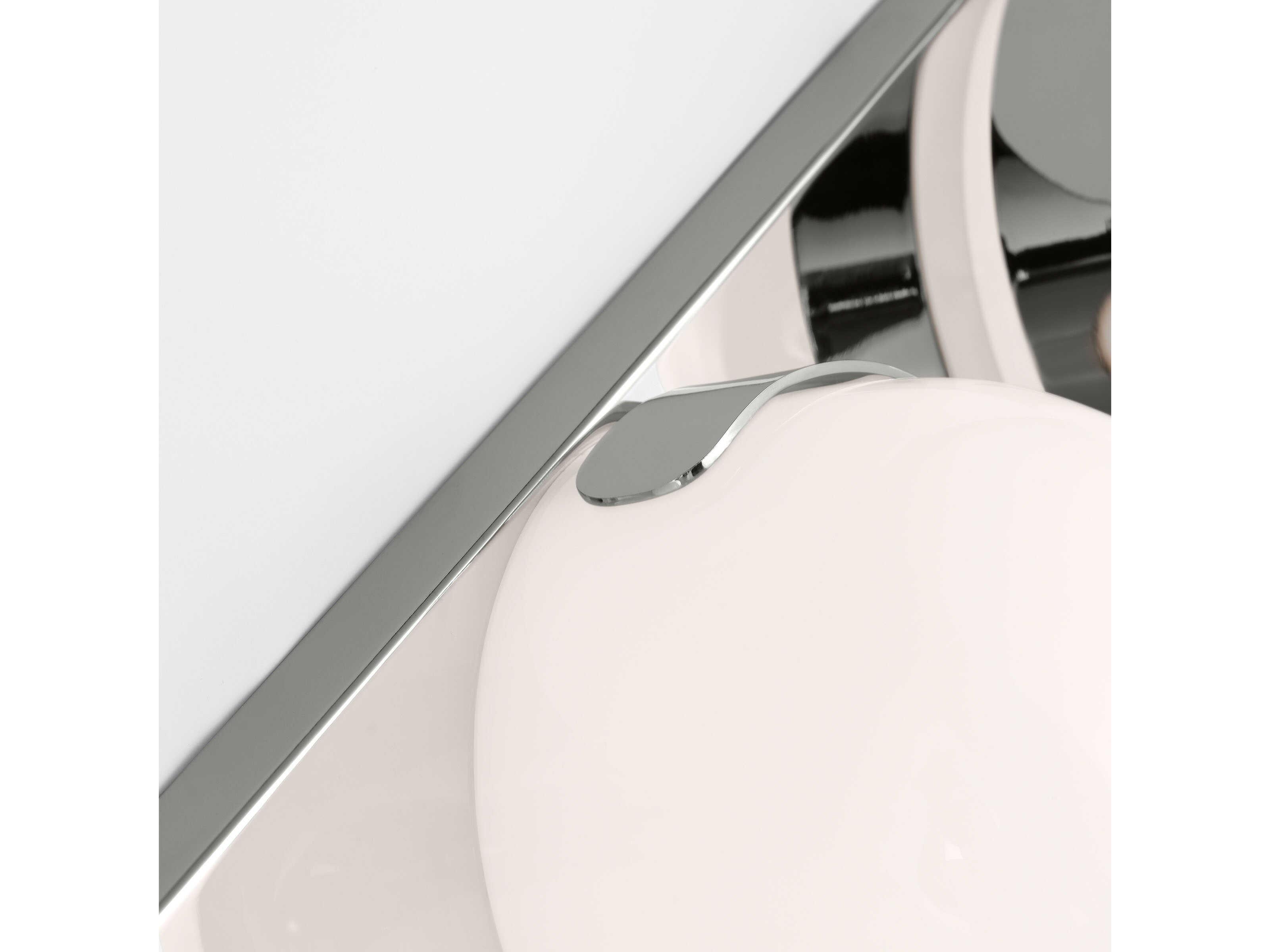 Visual Comfort Studio Syrie 4-Light Polished Nickel Vanity Light