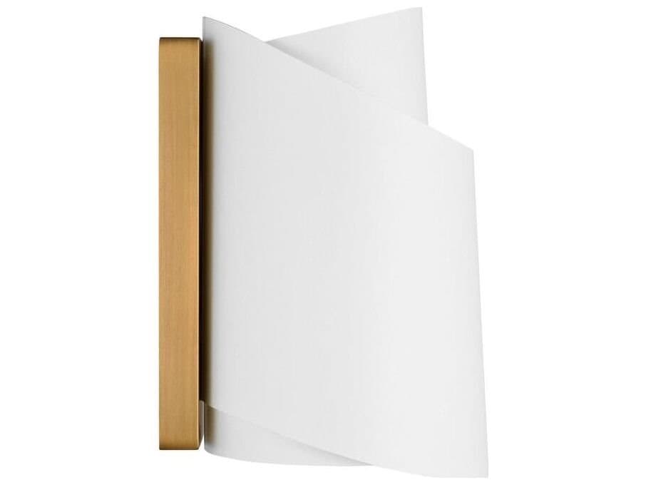 Visual Comfort Studio Paerero 1-Light Burnished Brass Wall Sconce