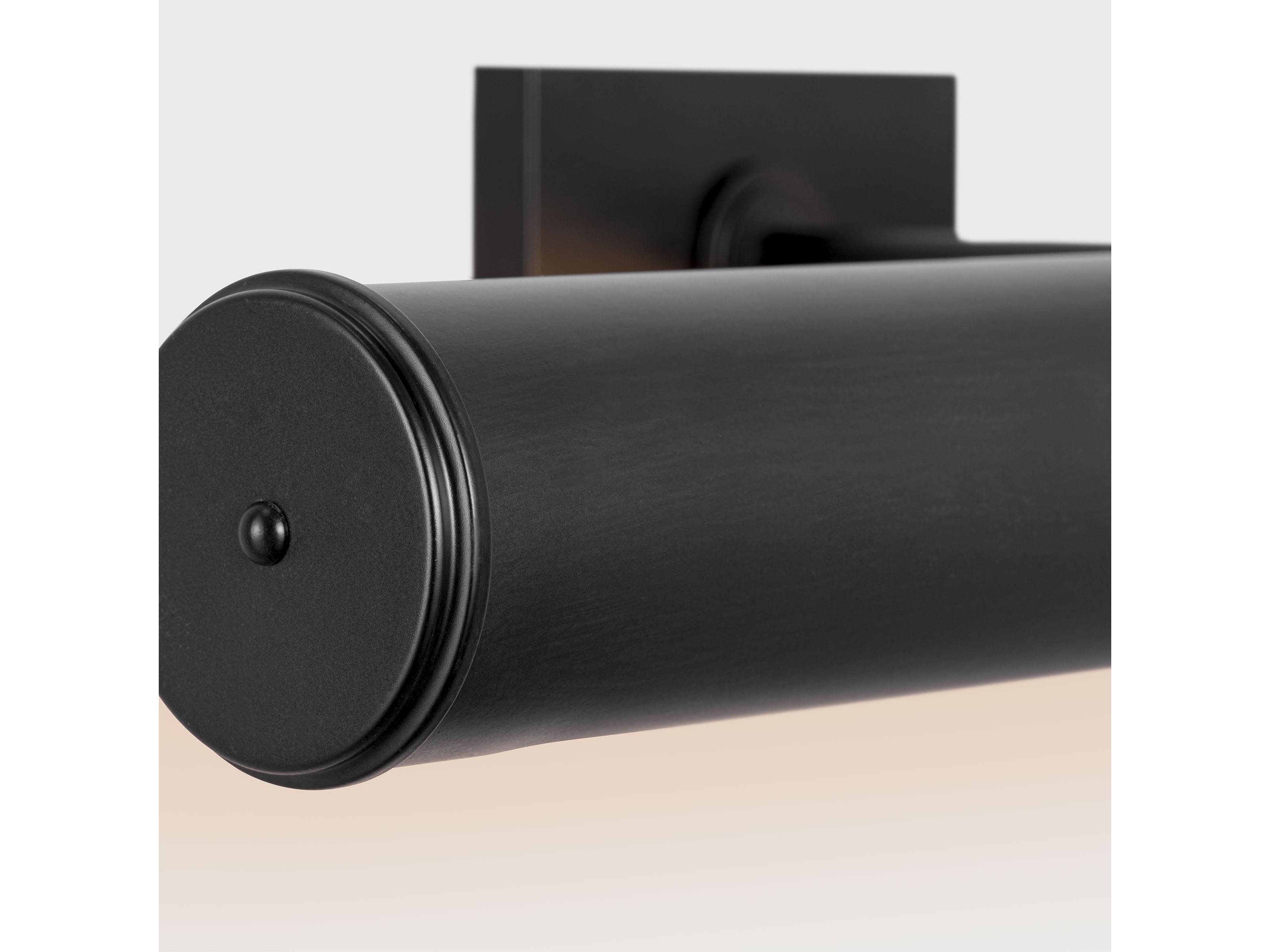 Visual Comfort Studio Azer 2-Light Aged Iron Black Picture Light