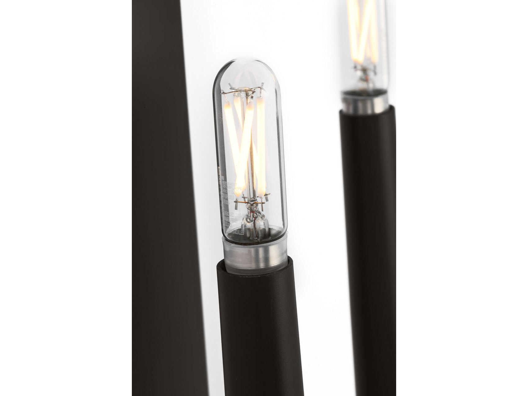 Visual Comfort Studio Lois 2-Light Aged Iron Black Wall Sconce