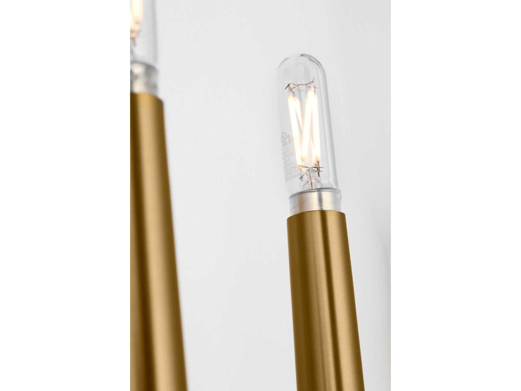 Visual Comfort Studio Lois 2-Light Burnished Brass Wall Sconce