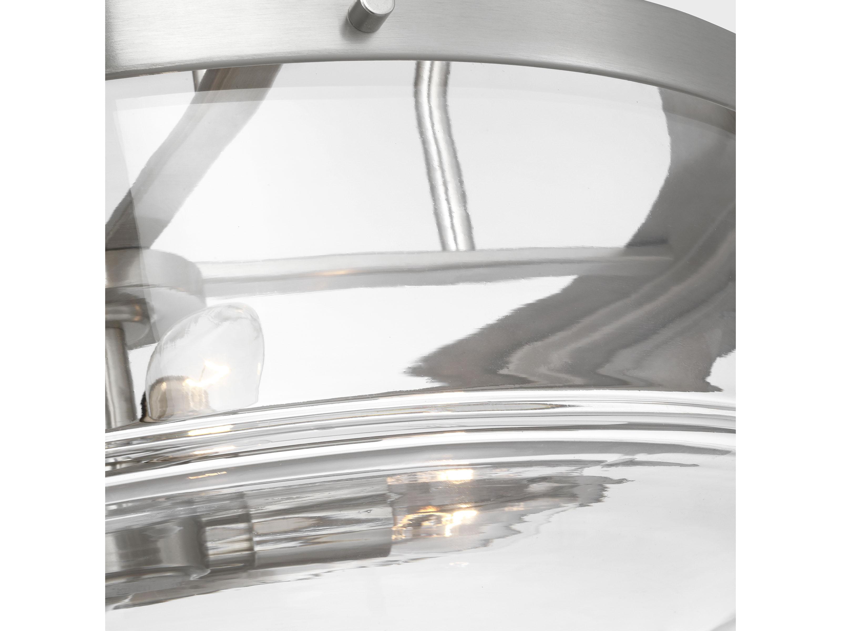 Visual Comfort Studio Anders 4-Light Brushed Nickel Pendant