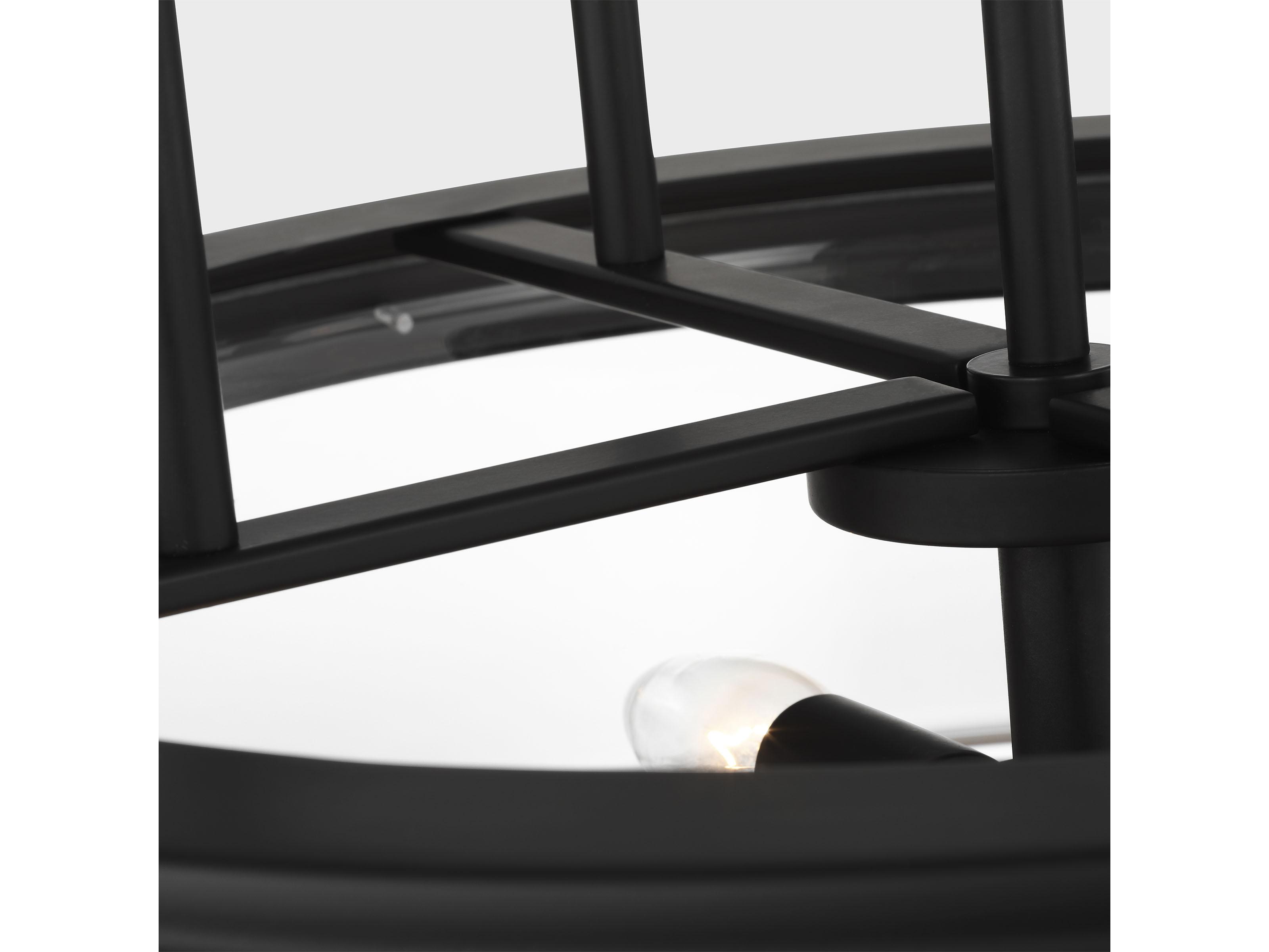 Visual Comfort Studio Anders 4-Light Midnight Black Pendant