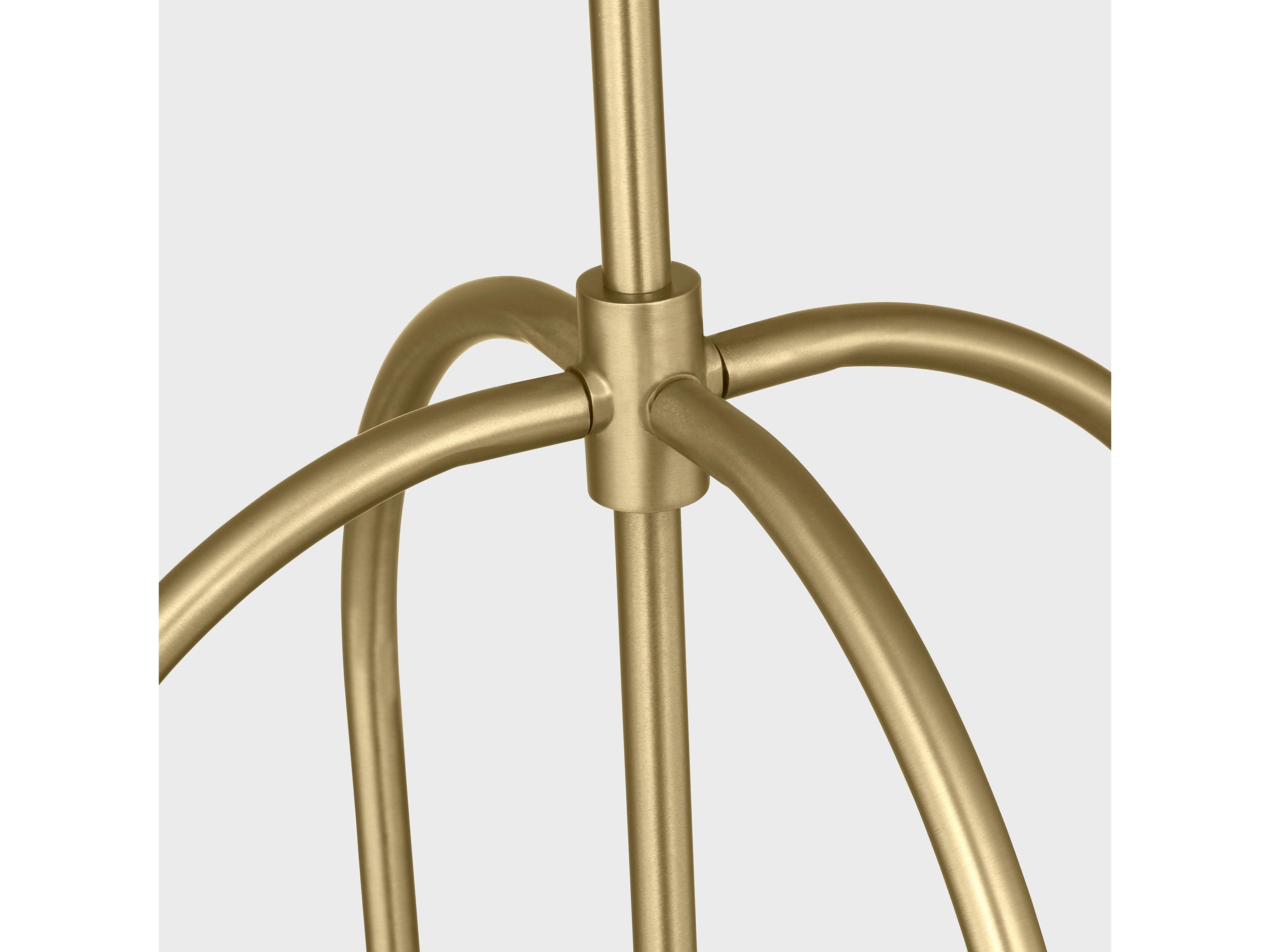 Visual Comfort Studio Anders 4-Light Satin Brass Pendant