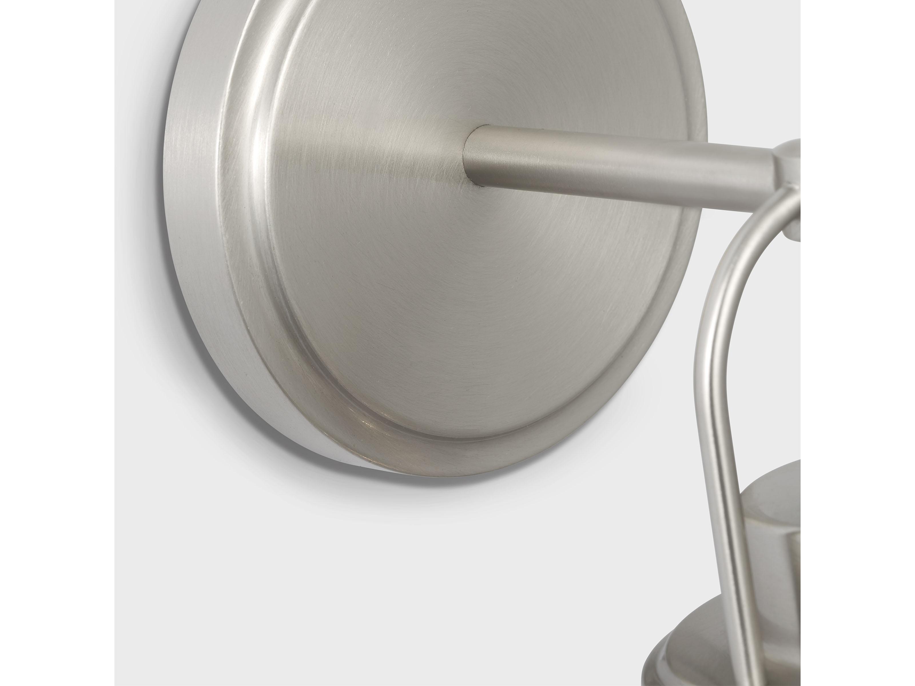 Visual Comfort Studio Anders 1-Light Brushed Nickel Wall Sconce