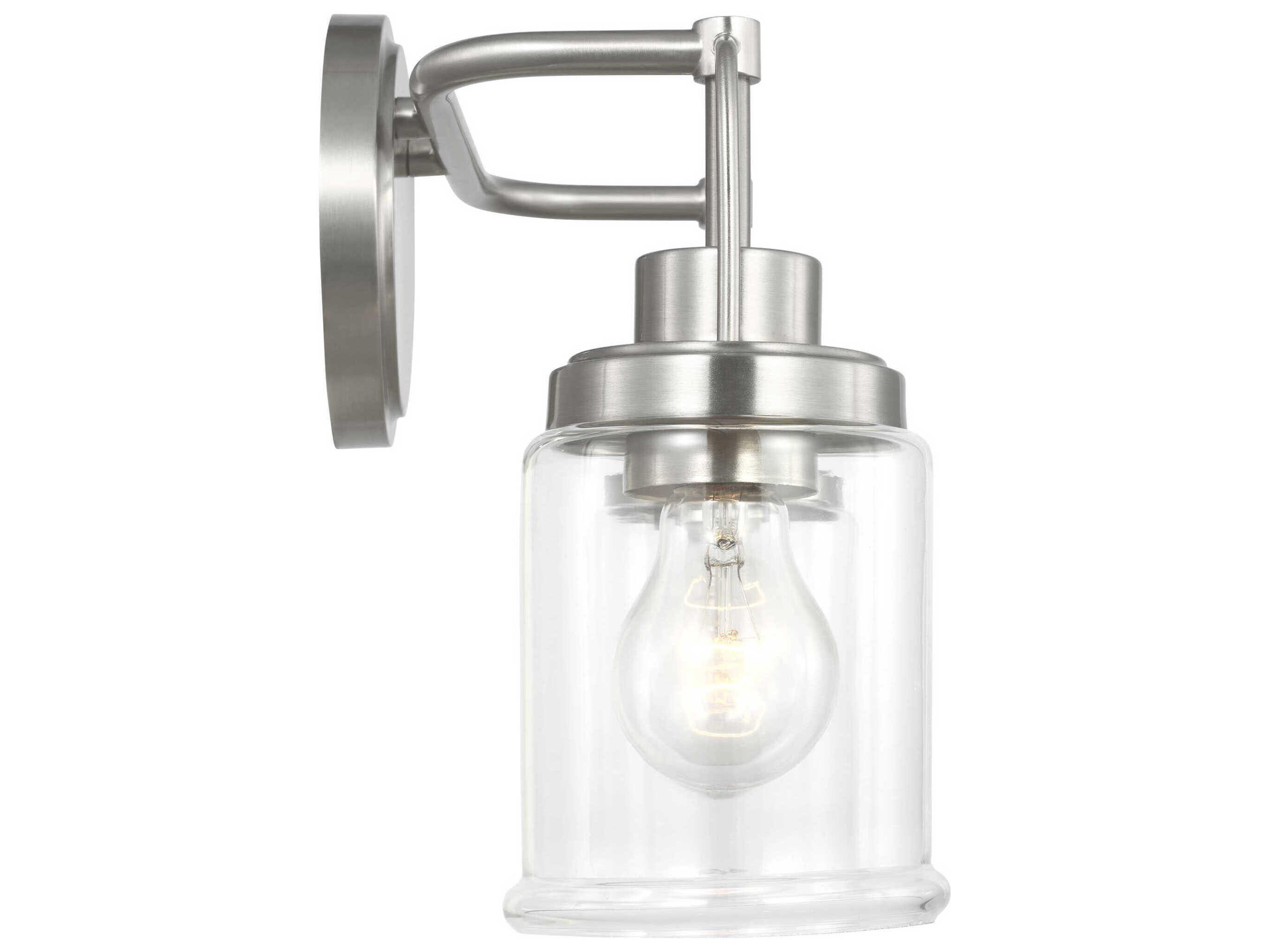 Visual Comfort Studio Anders 2-Light Brushed Nickel Vanity Light