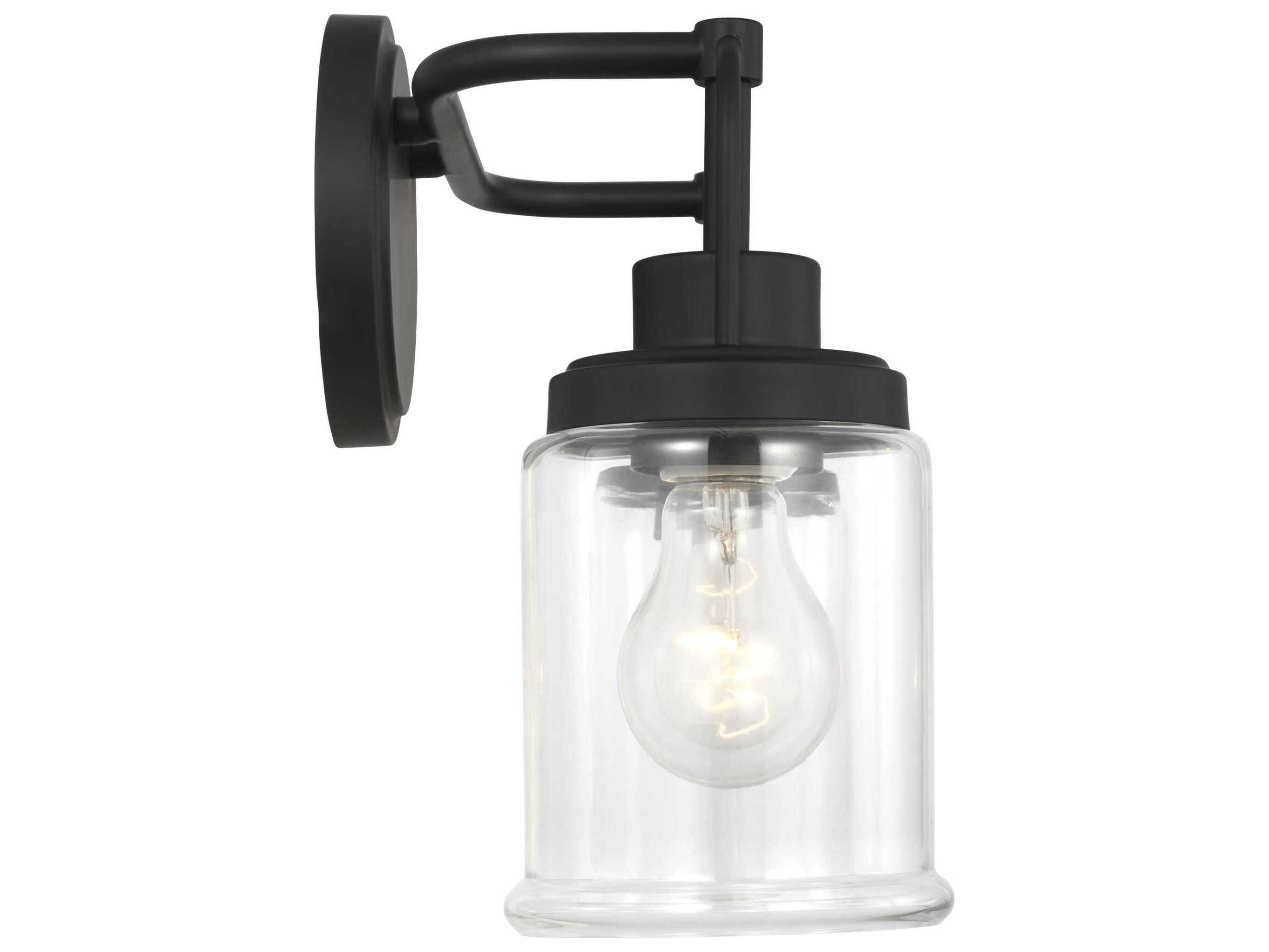 Visual Comfort Studio Anders 2-Light Midnight Black Vanity Light