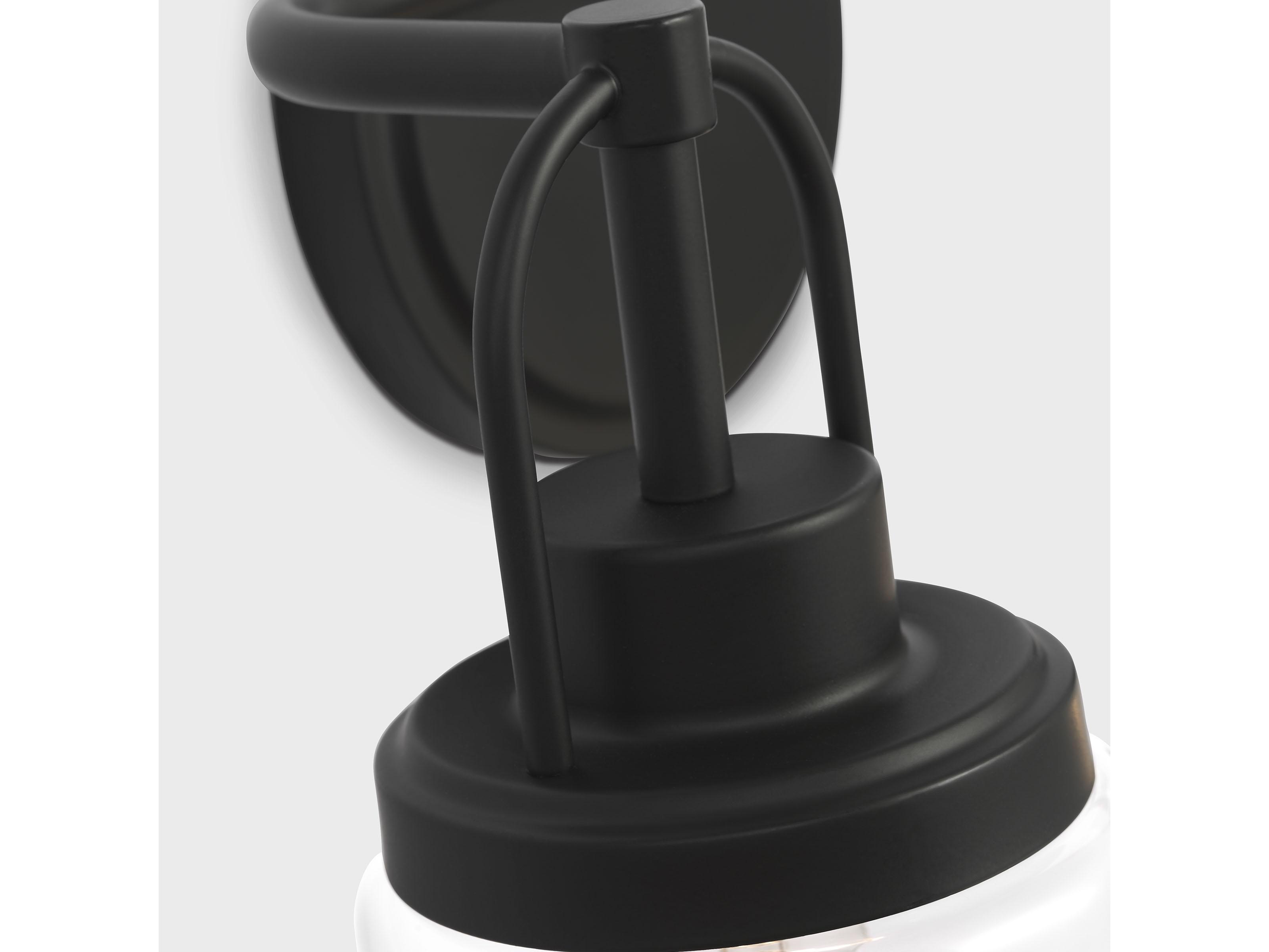 Visual Comfort Studio Anders 2-Light Midnight Black Vanity Light