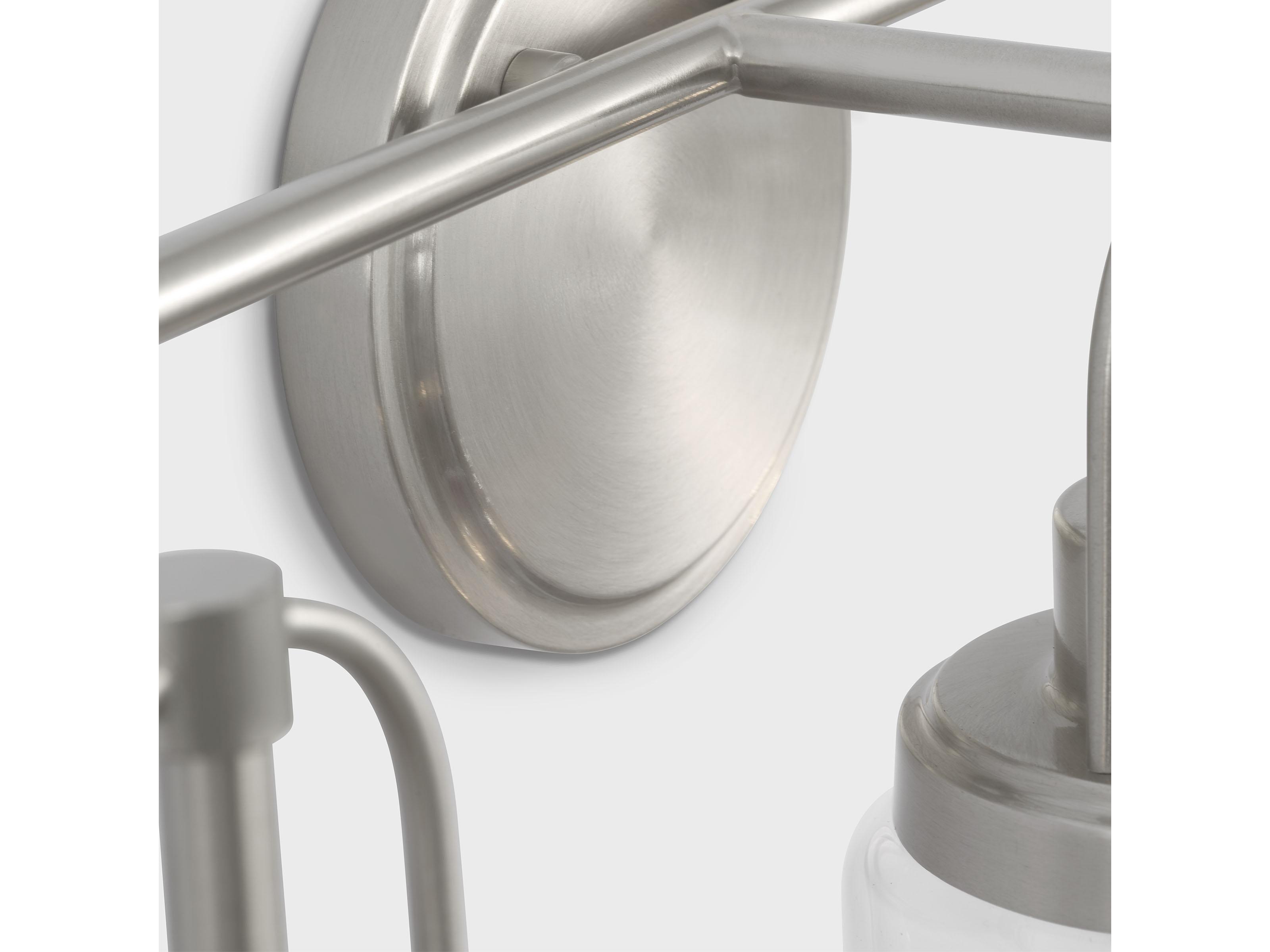 Visual Comfort Studio Anders 3-Light Brushed Nickel Vanity Light