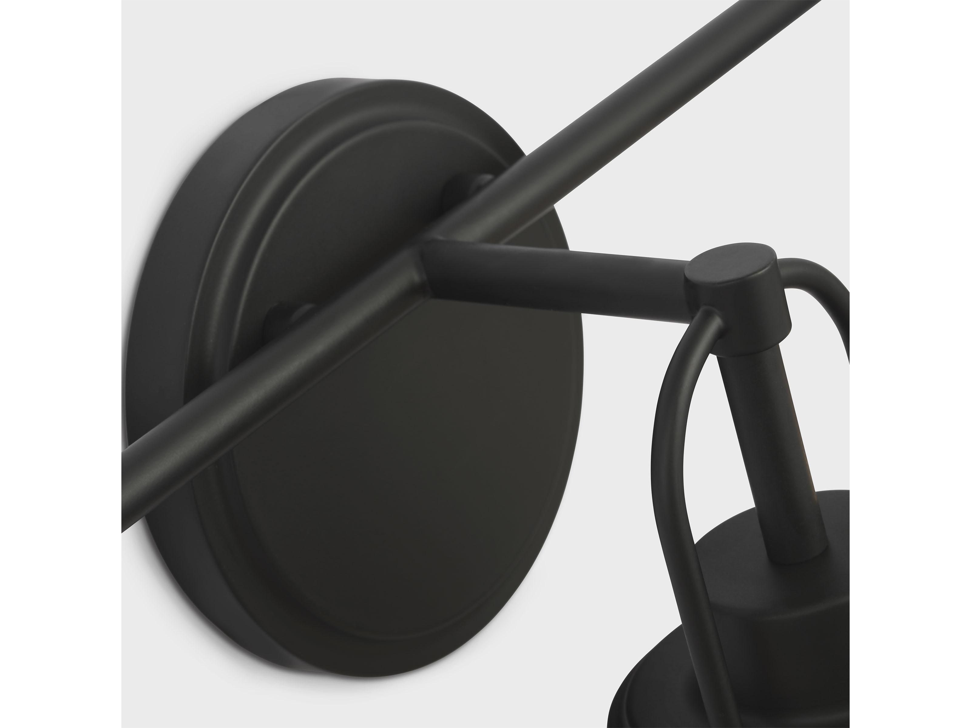 Visual Comfort Studio Anders 3-Light Midnight Black Vanity Light