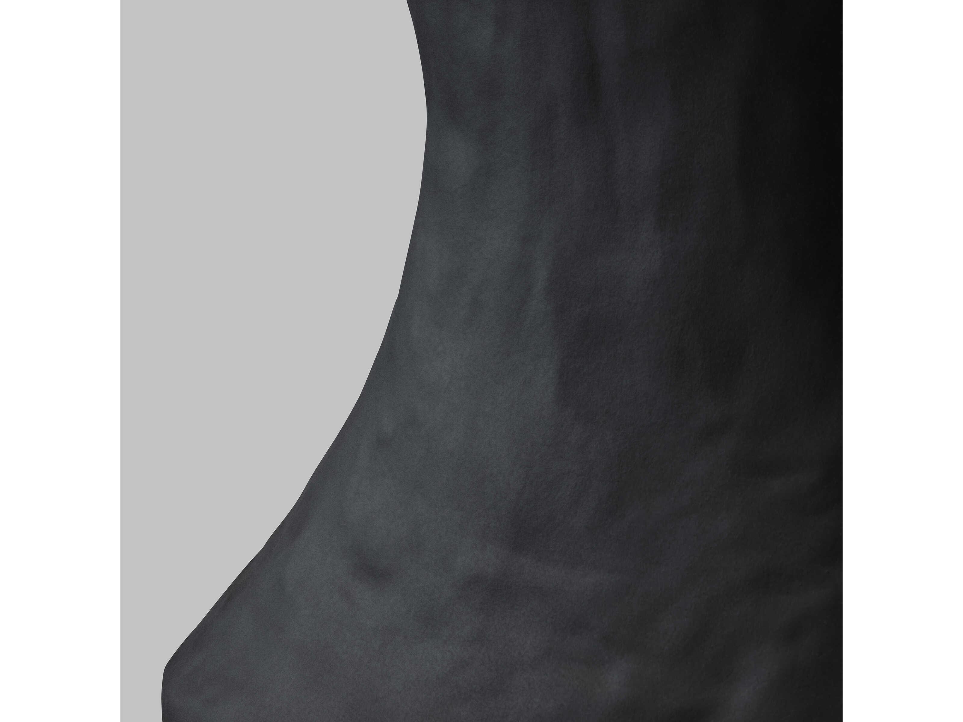 Visual Comfort Studio Bone Rough Black Ceramic White Linen Fabric Buffet Lamp