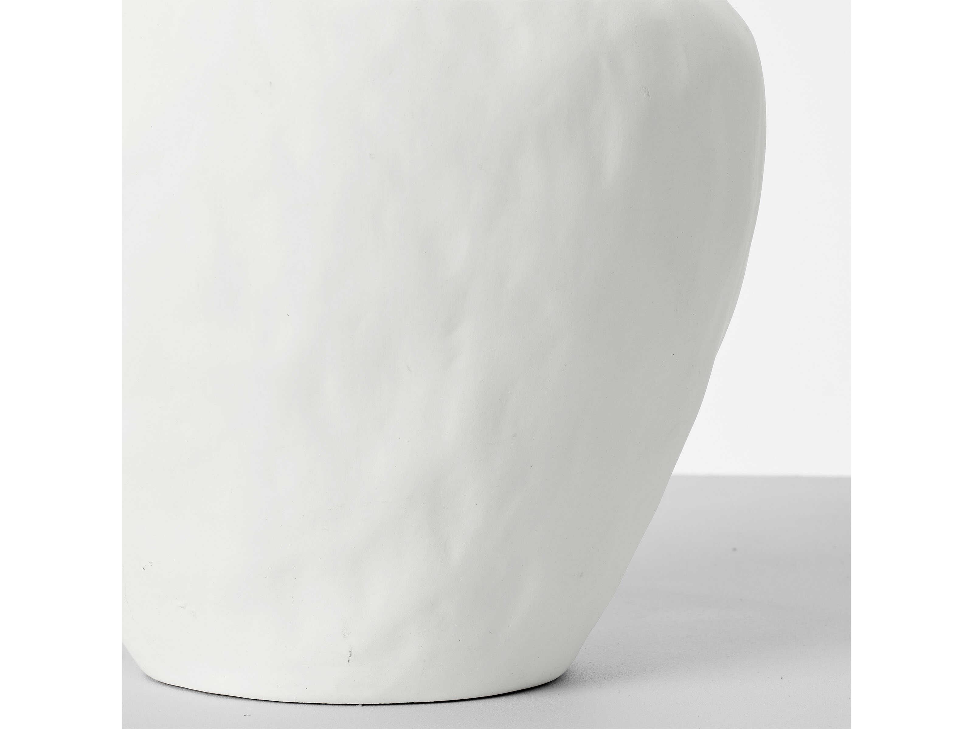 Visual Comfort Studio Cadley Matte White Linen Buffet Lamp