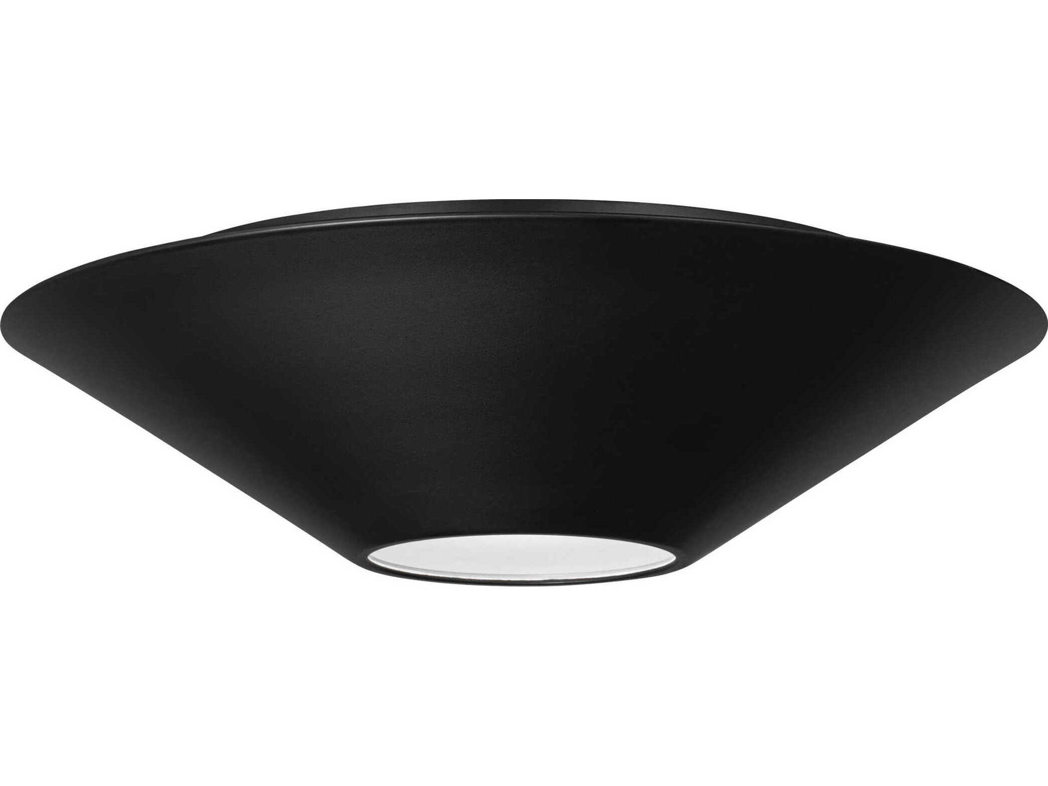 Visual Comfort Studio Echo 1-Light Midnight Black Flush Mount