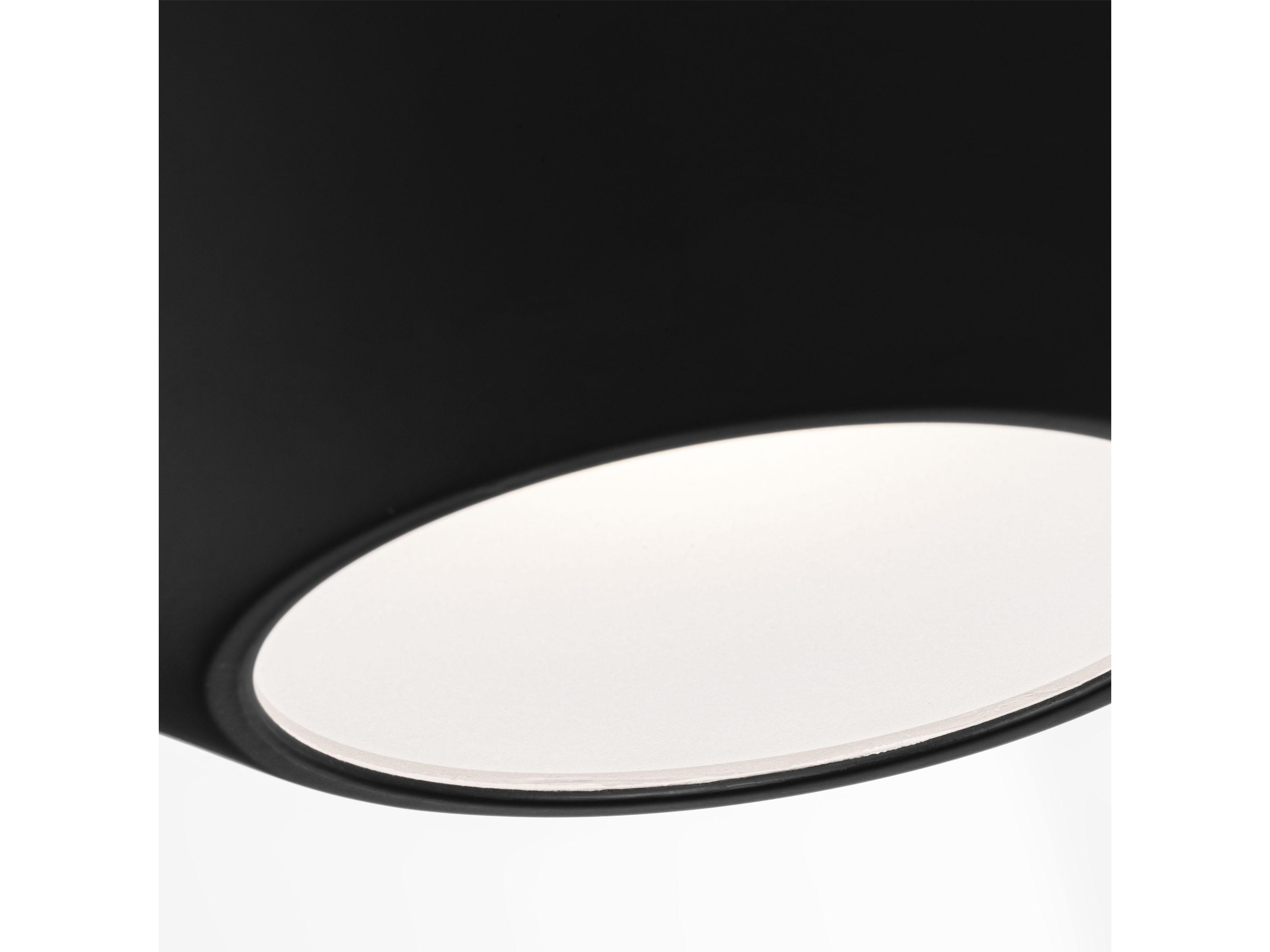 Visual Comfort Studio Echo 1-Light Midnight Black Flush Mount