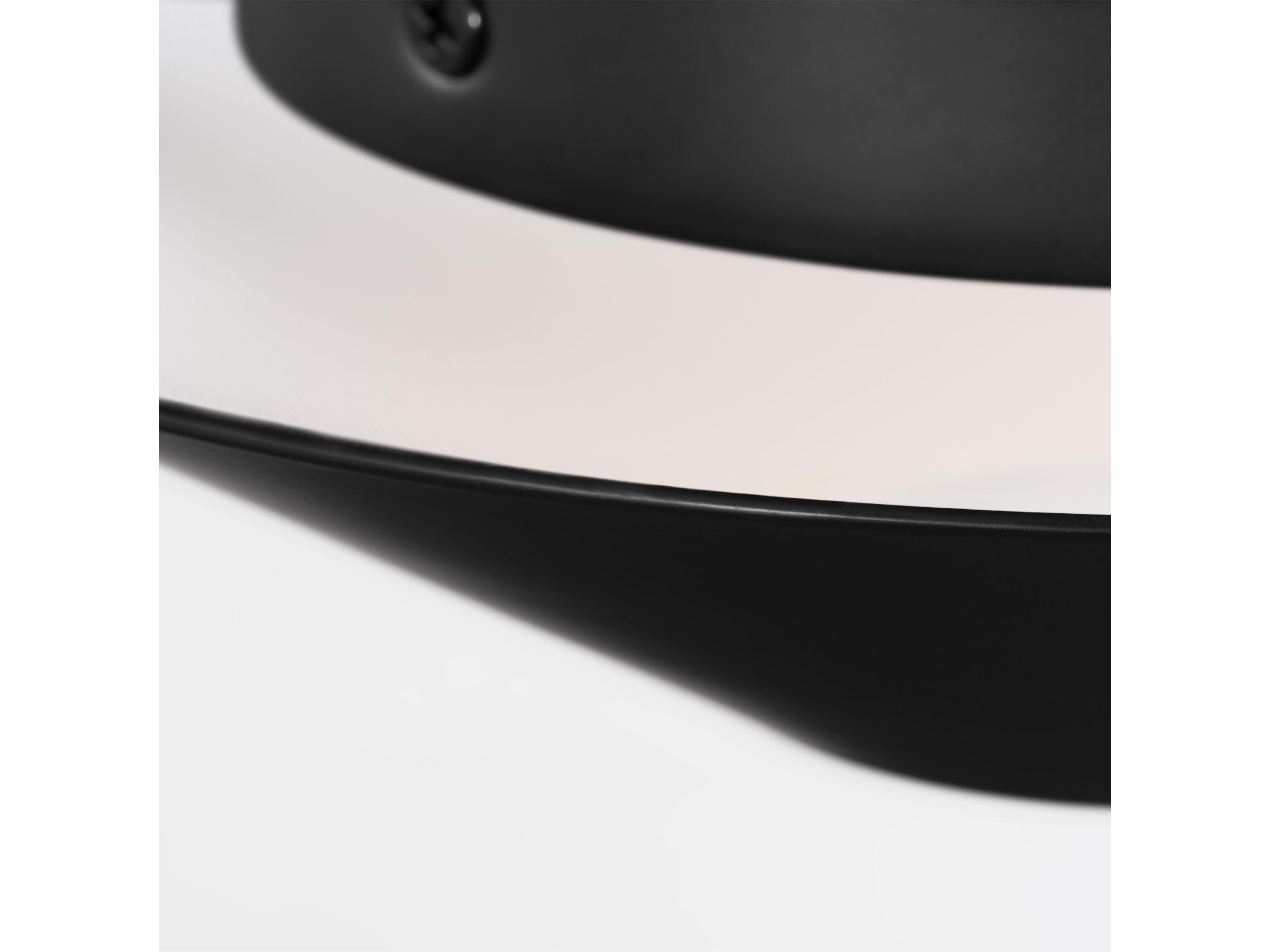 Visual Comfort Studio Echo 1-Light Midnight Black Flush Mount