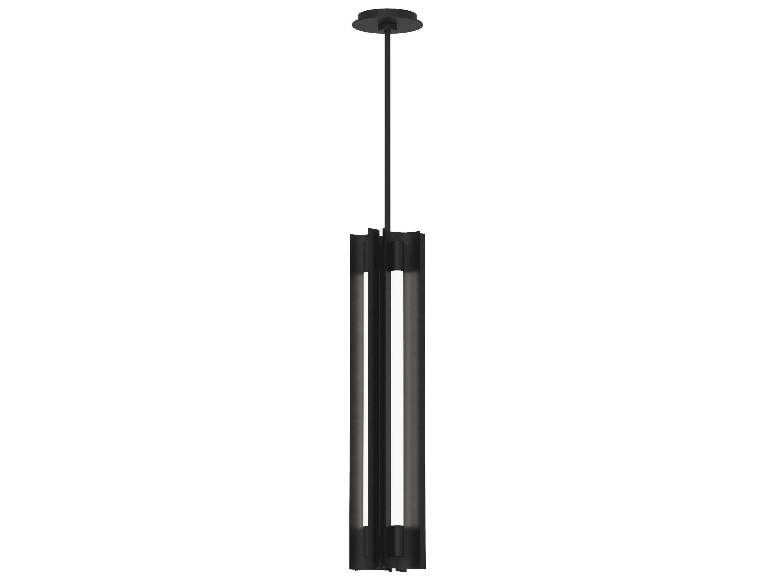 Visual Comfort Studio Carson 1-Light Midnight Black Linear Mini Pendant