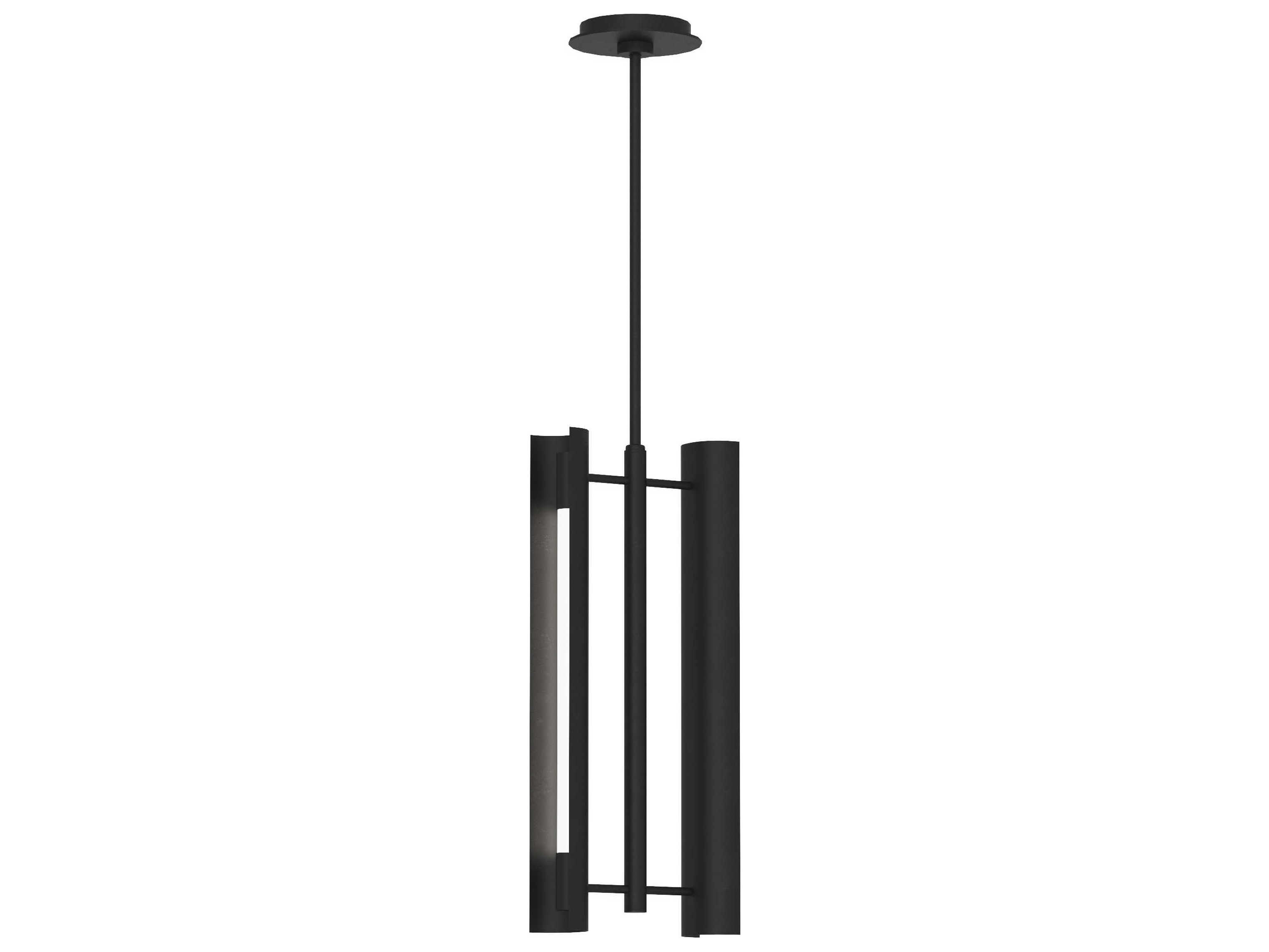 Visual Comfort Studio Carson 1-Light Midnight Black Linear Mini Pendant