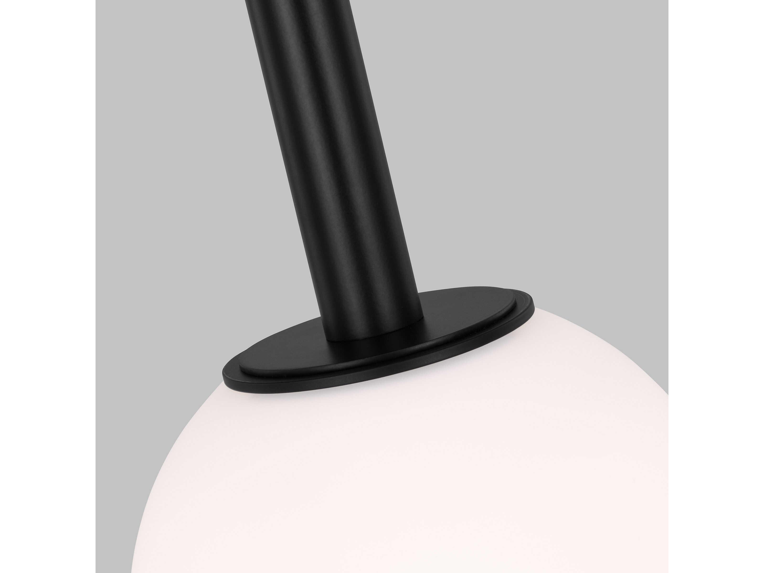 Visual Comfort Studio Nodes 1-Light Midnight Black Globe Linear Pendant