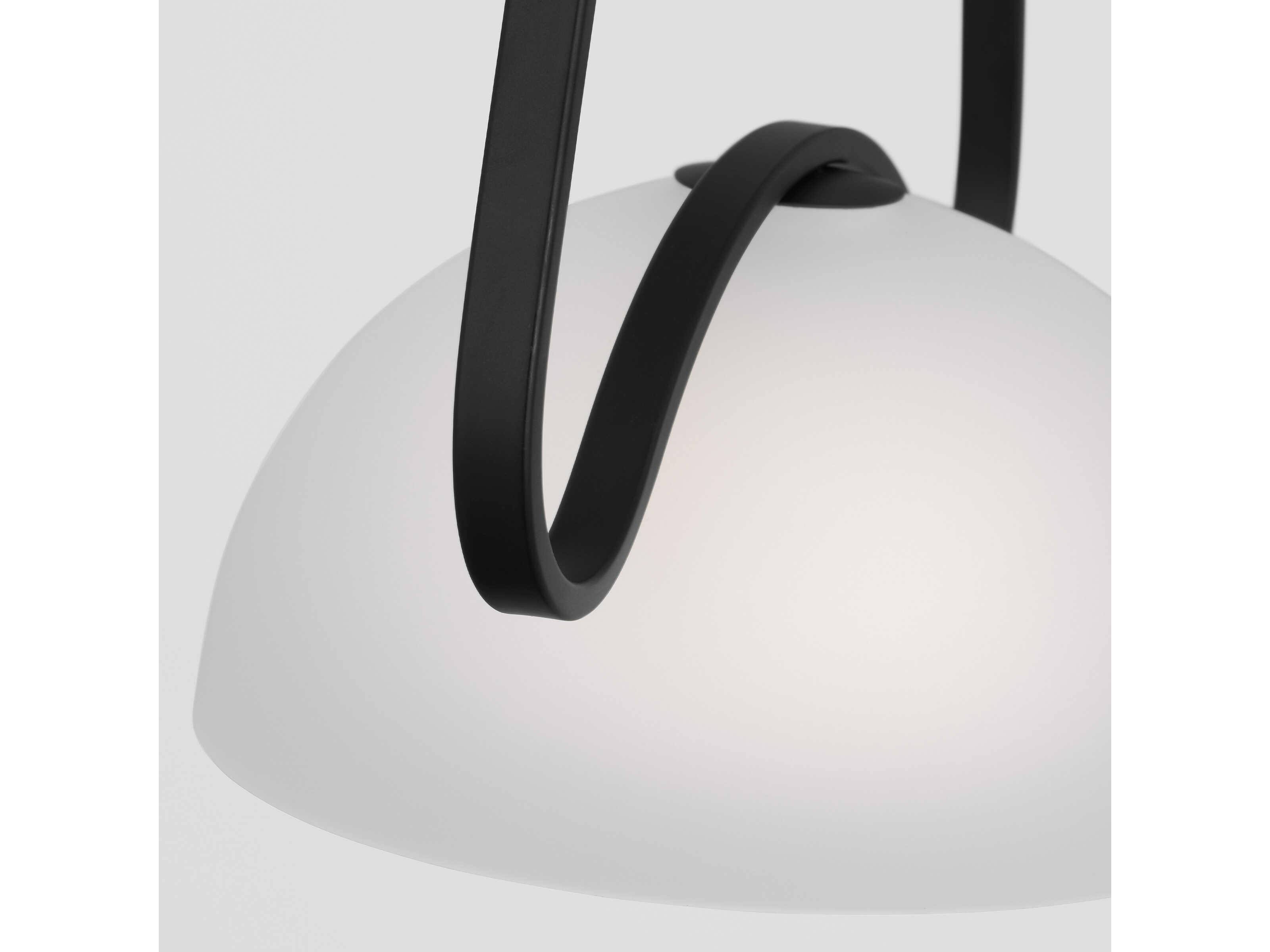 Visual Comfort Studio Nido 1-Light Midnight Black Mini Pendant