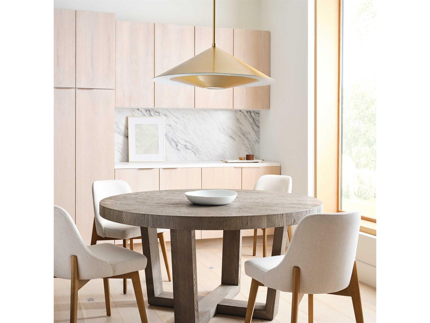 Visual Comfort Studio Echo 1-Light Burnished Brass Pendant