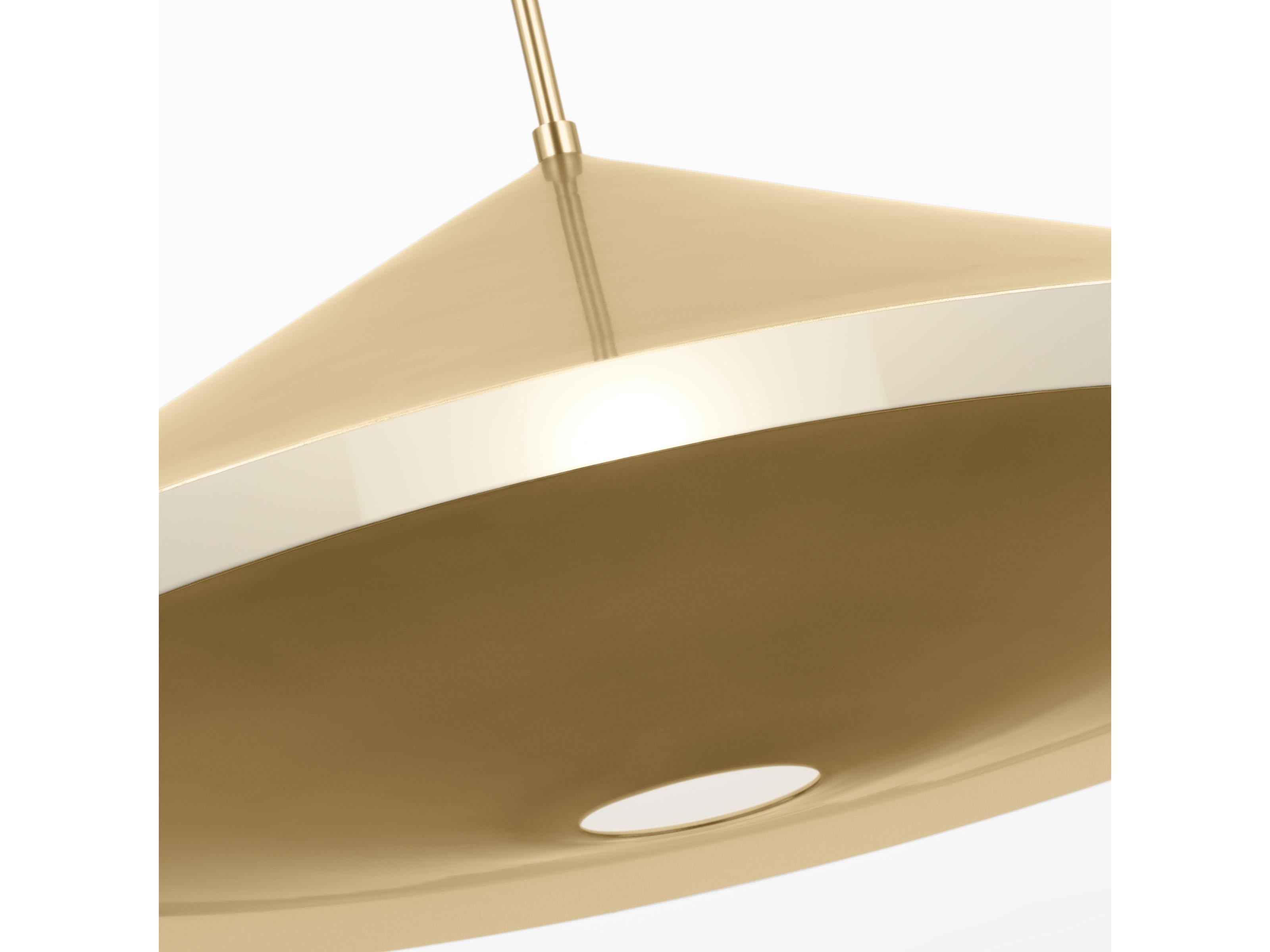 Visual Comfort Studio Echo 1-Light Burnished Brass Pendant