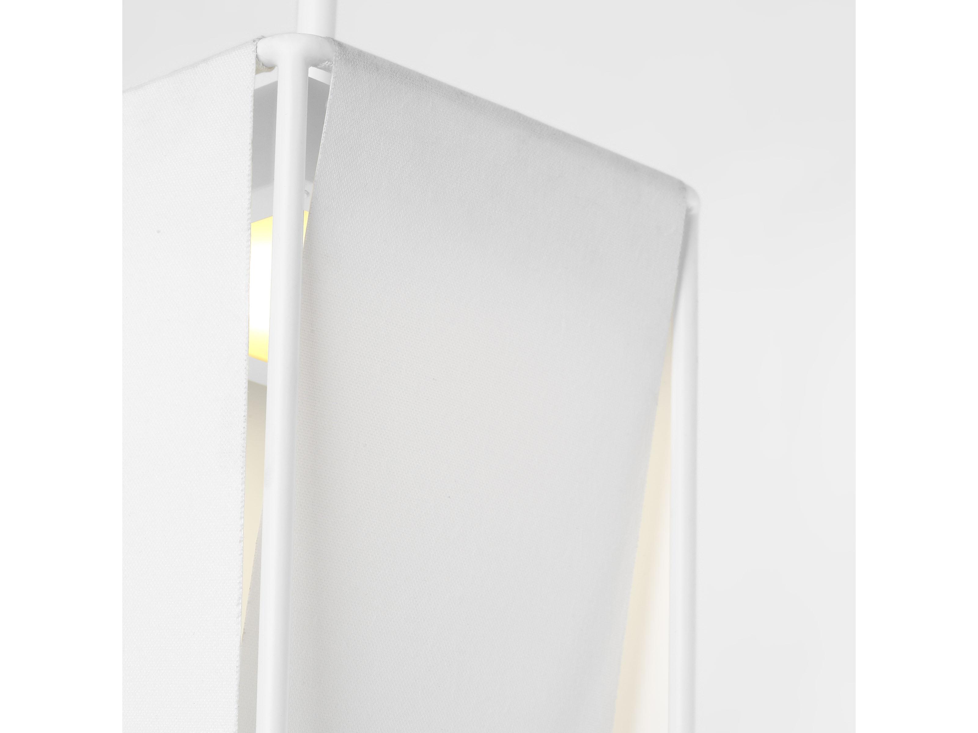 Visual Comfort Studio Velero 1-Light Soft Linen White Mini Pendant