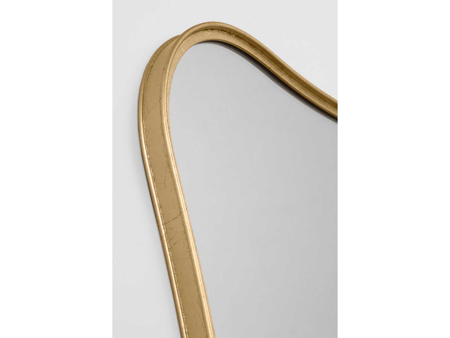 Visual Comfort Studio Cosway Gild Rectangular Wall Mirror