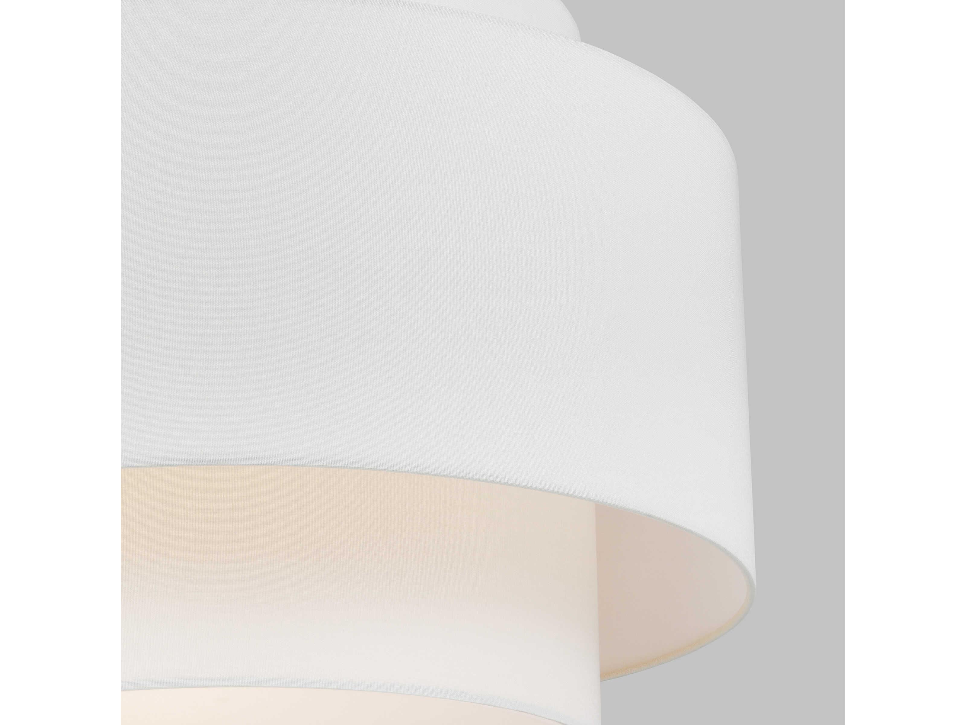 Visual Comfort Studio Sawyer 3-Light Midnight Black White Pendant