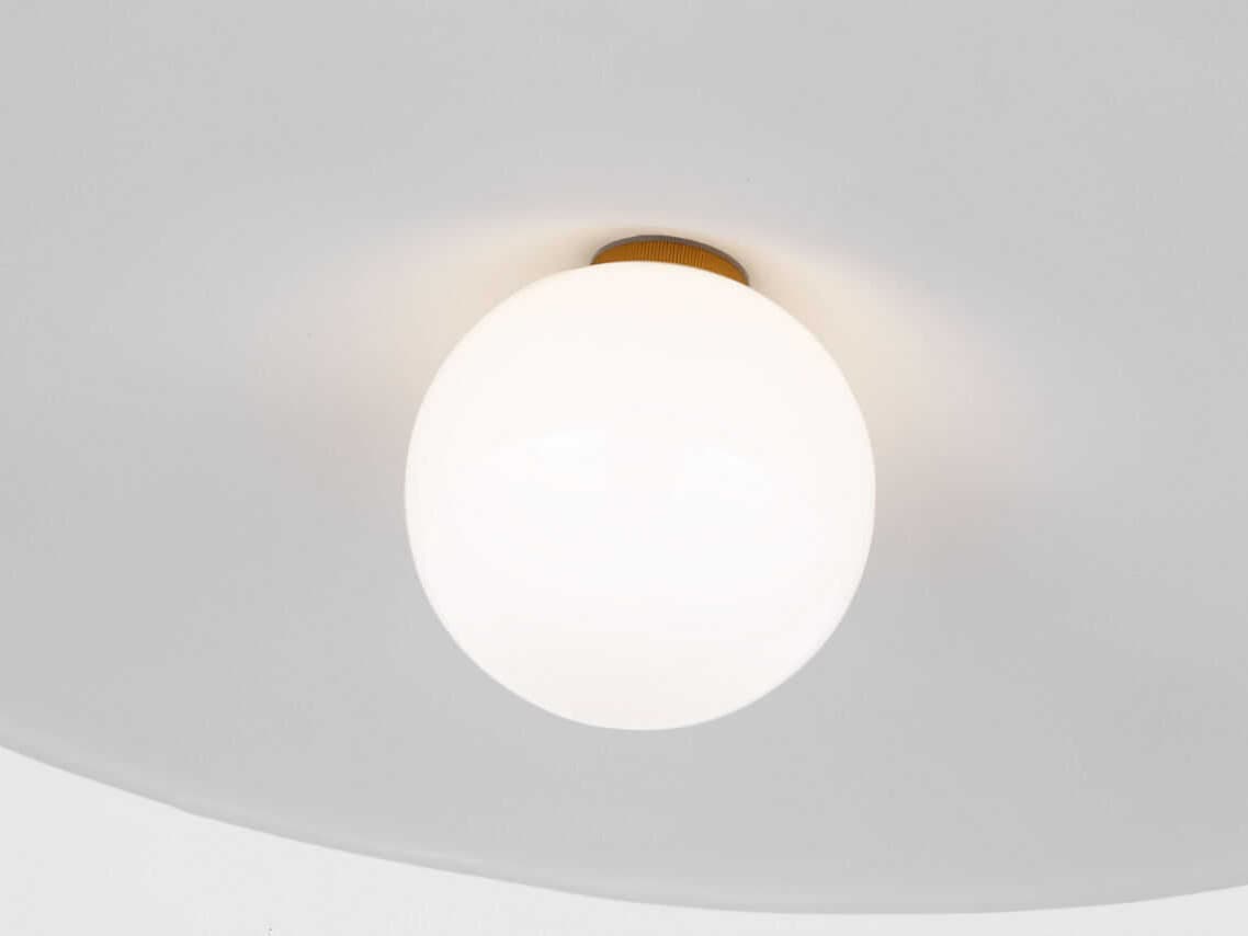 Visual Comfort Studio Endicott 1-Light Burnished Brass Globe Pendant