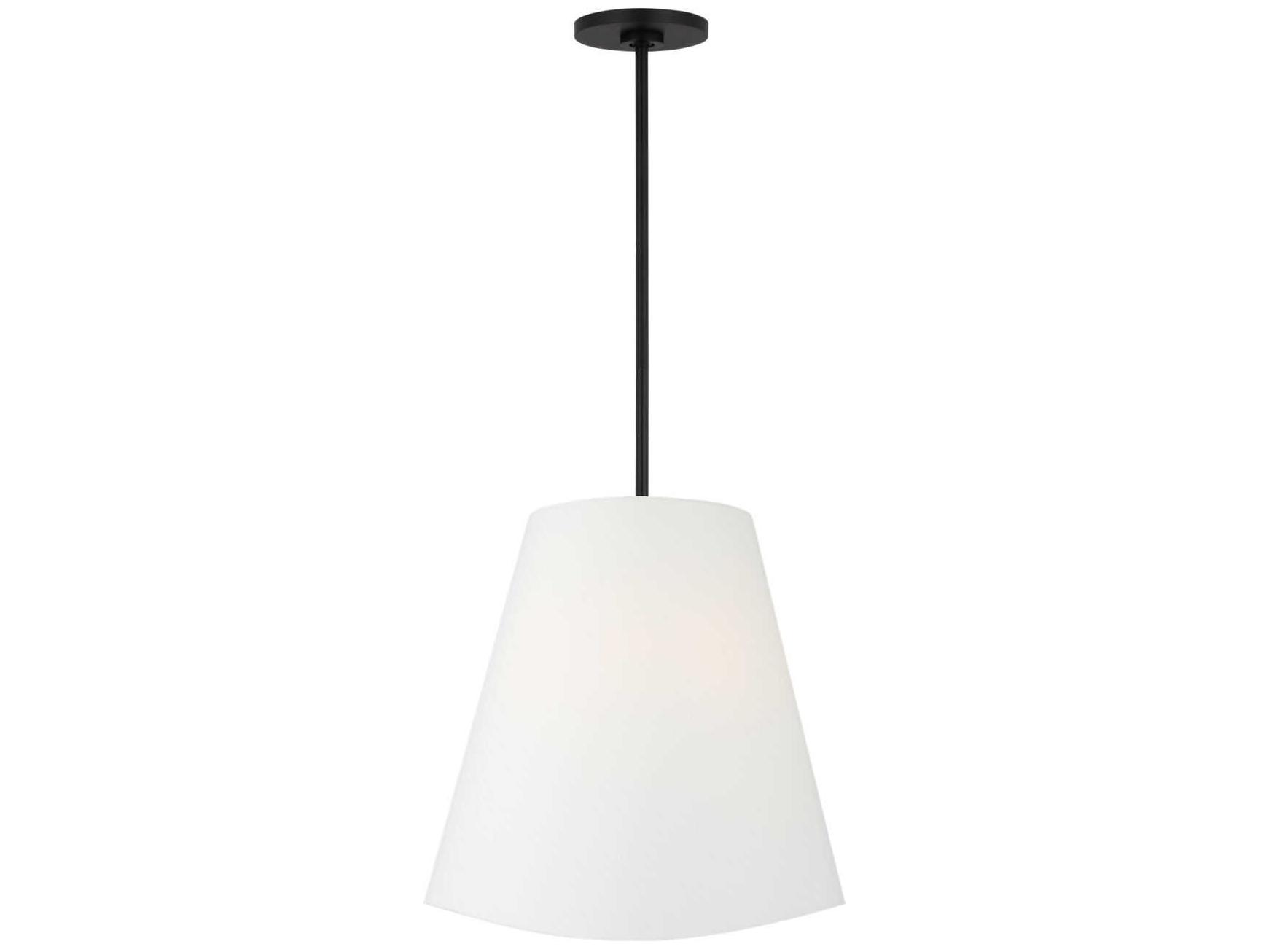 Visual Comfort Studio Beauvoir 3-Light Midnight Black Pendant