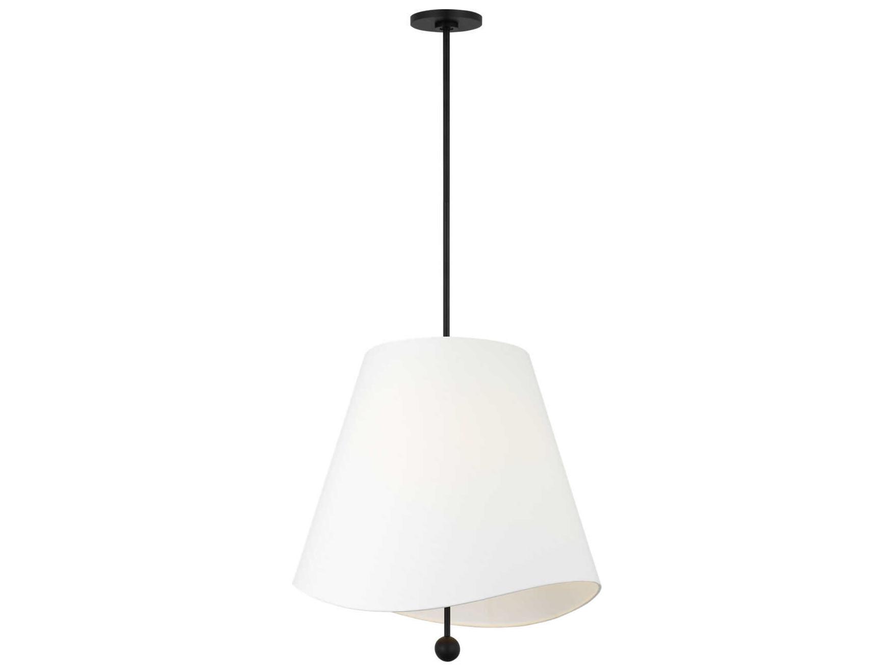 Visual Comfort Studio Beauvoir 4-Light Midnight Black Pendant