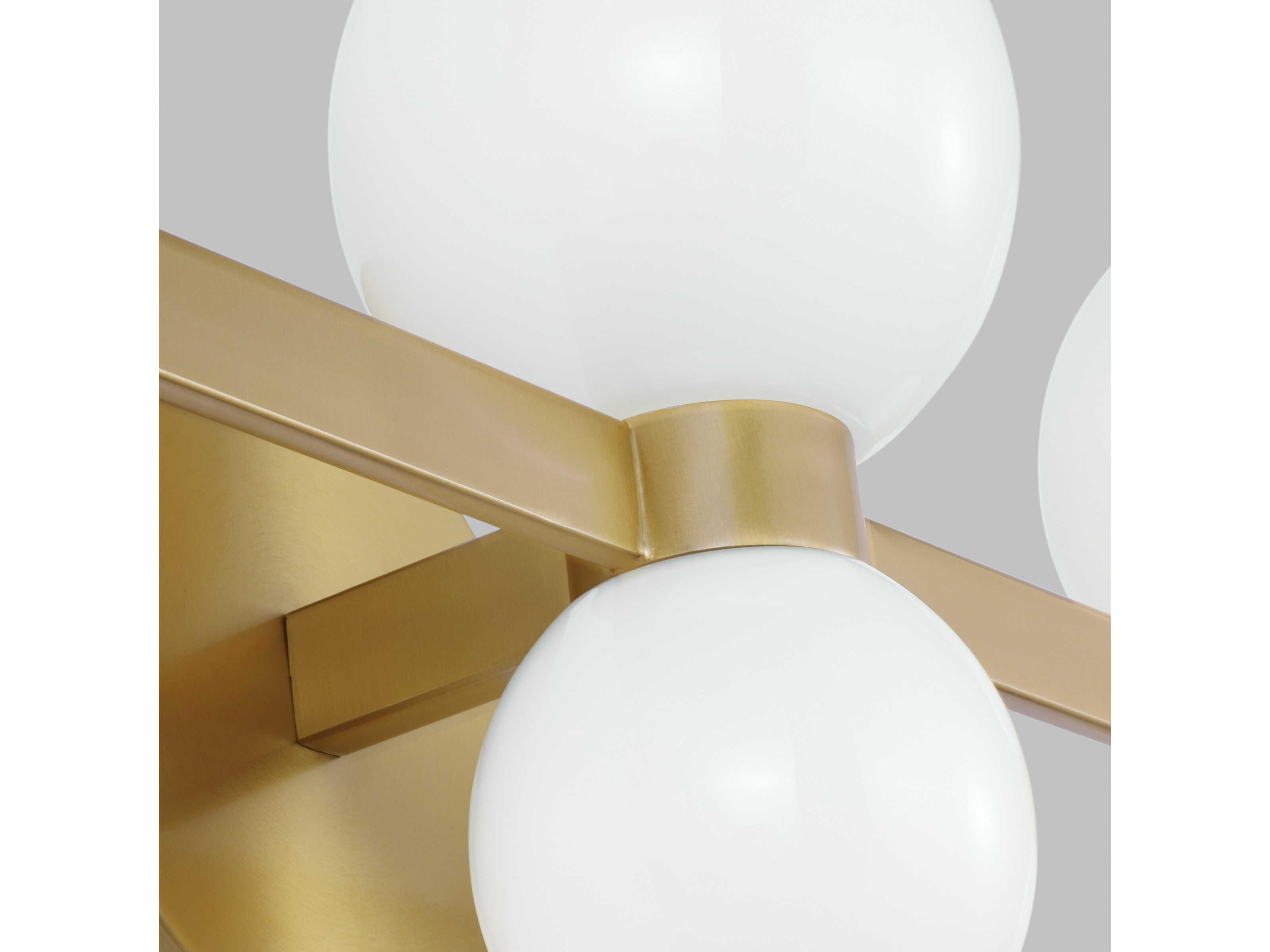 Visual Comfort Studio Londyn 6-Light Burnished Brass Vanity Light