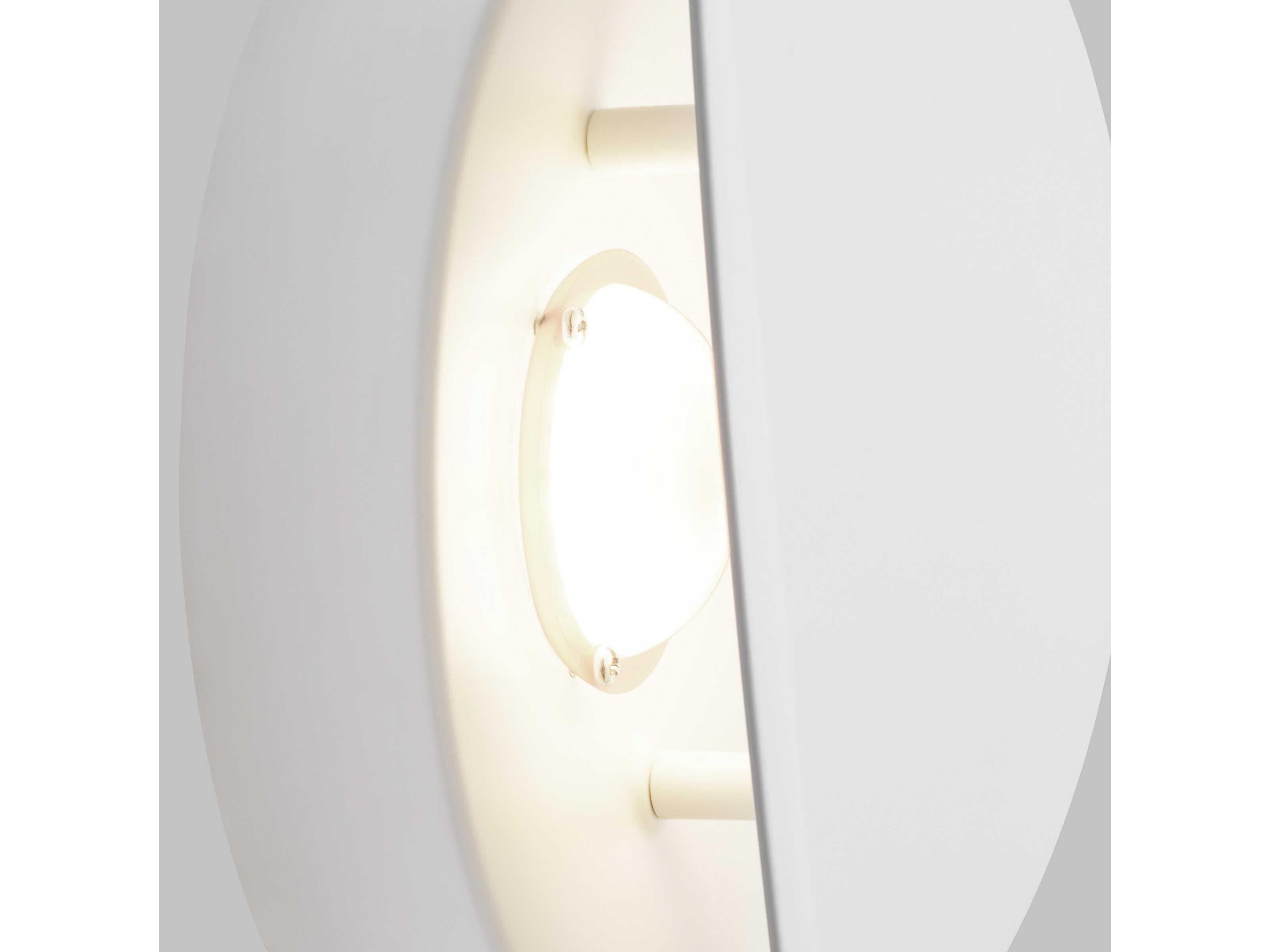 Visual Comfort Studio Dottie 1-Light Matte White Wall Sconce