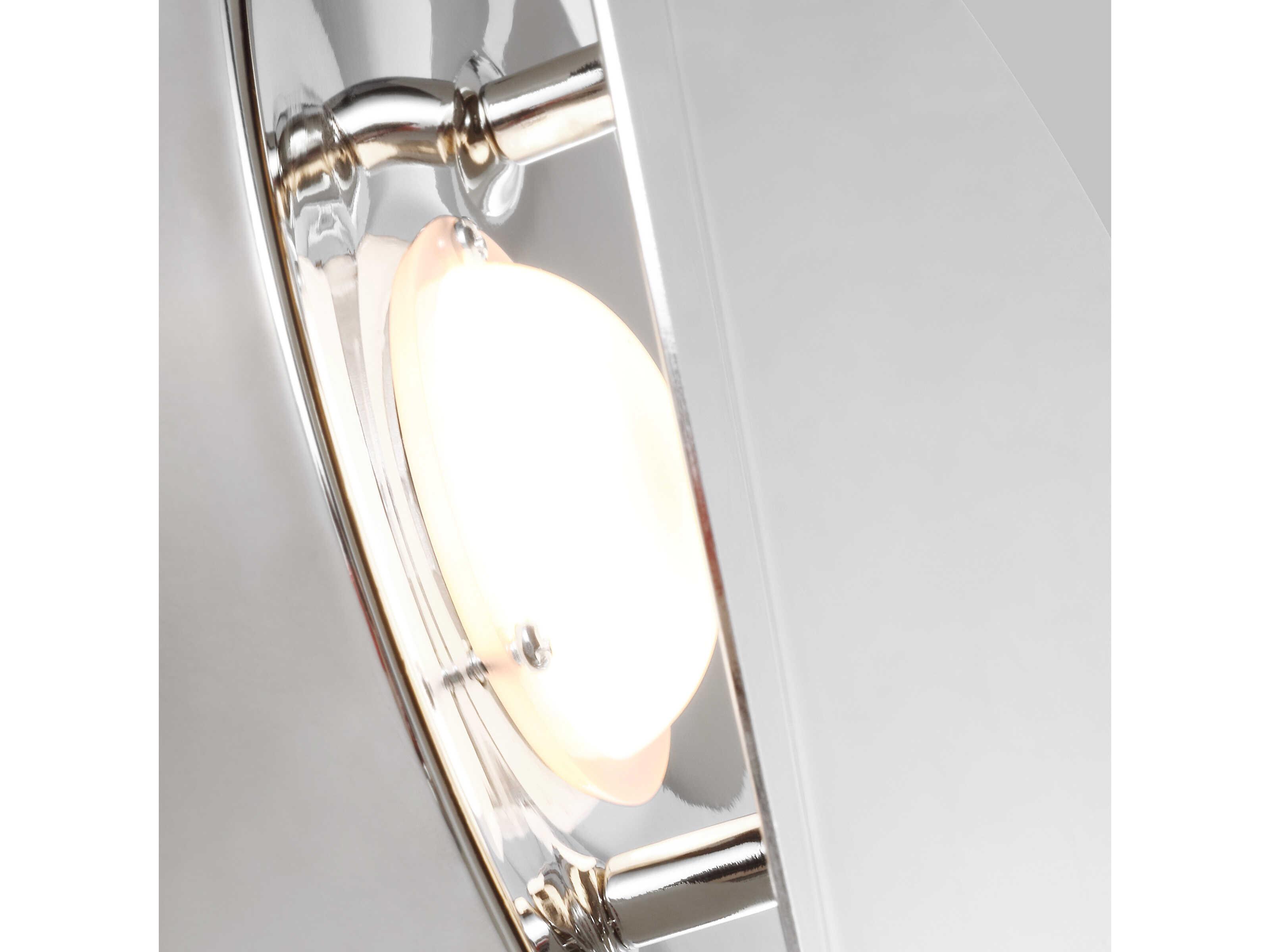 Visual Comfort Studio Dottie 1-Light Polished Nickel Wall Sconce