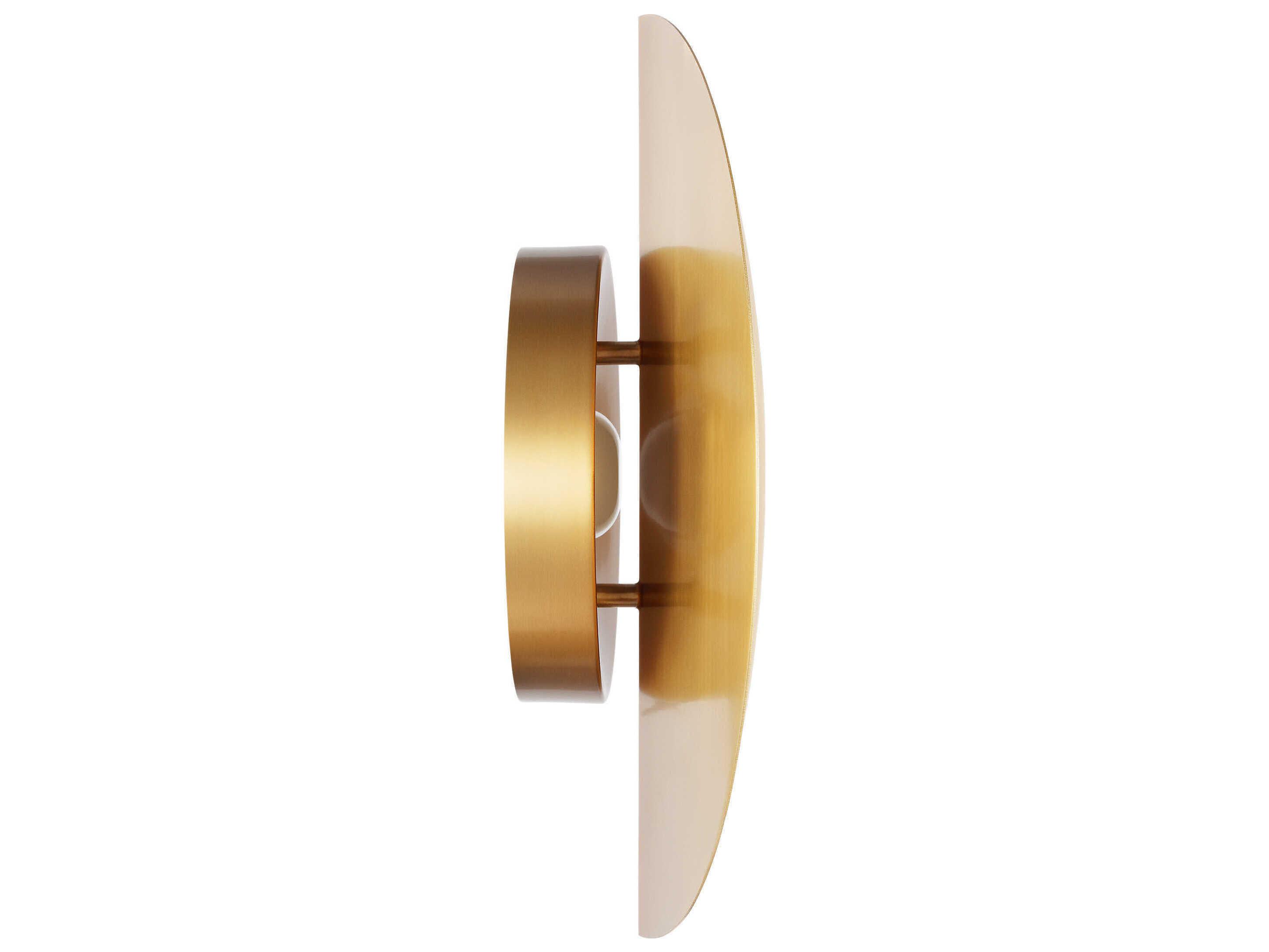 Visual Comfort Studio Dottie 1-Light Burnished Brass Wall Sconce