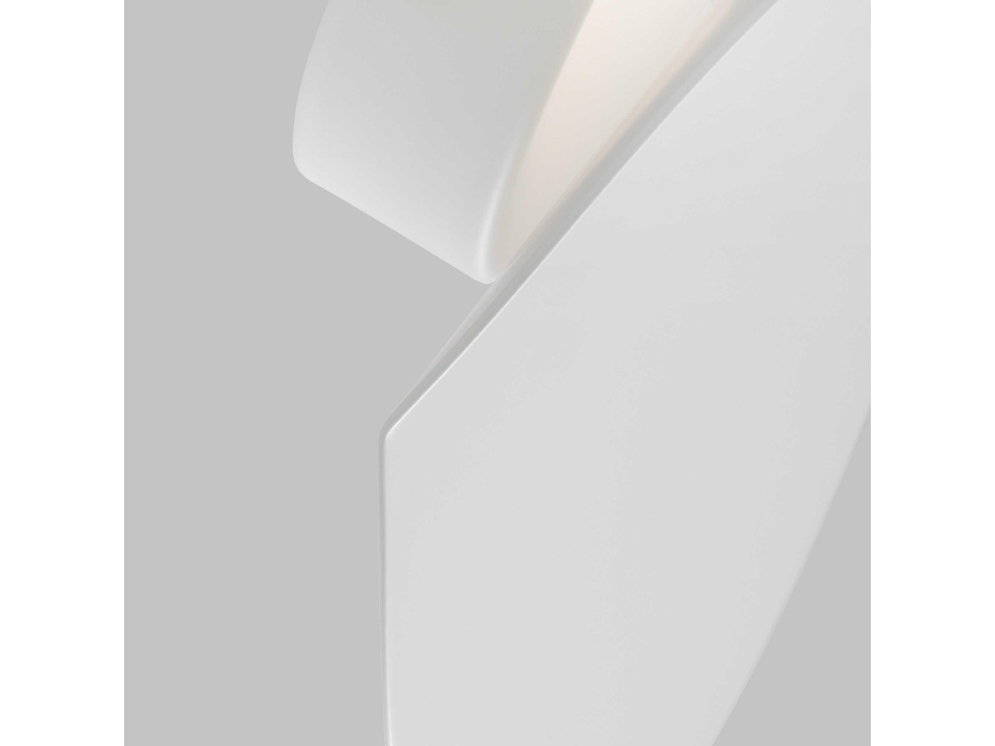 Visual Comfort Studio Dottie 1-Light Matte White Wall Sconce
