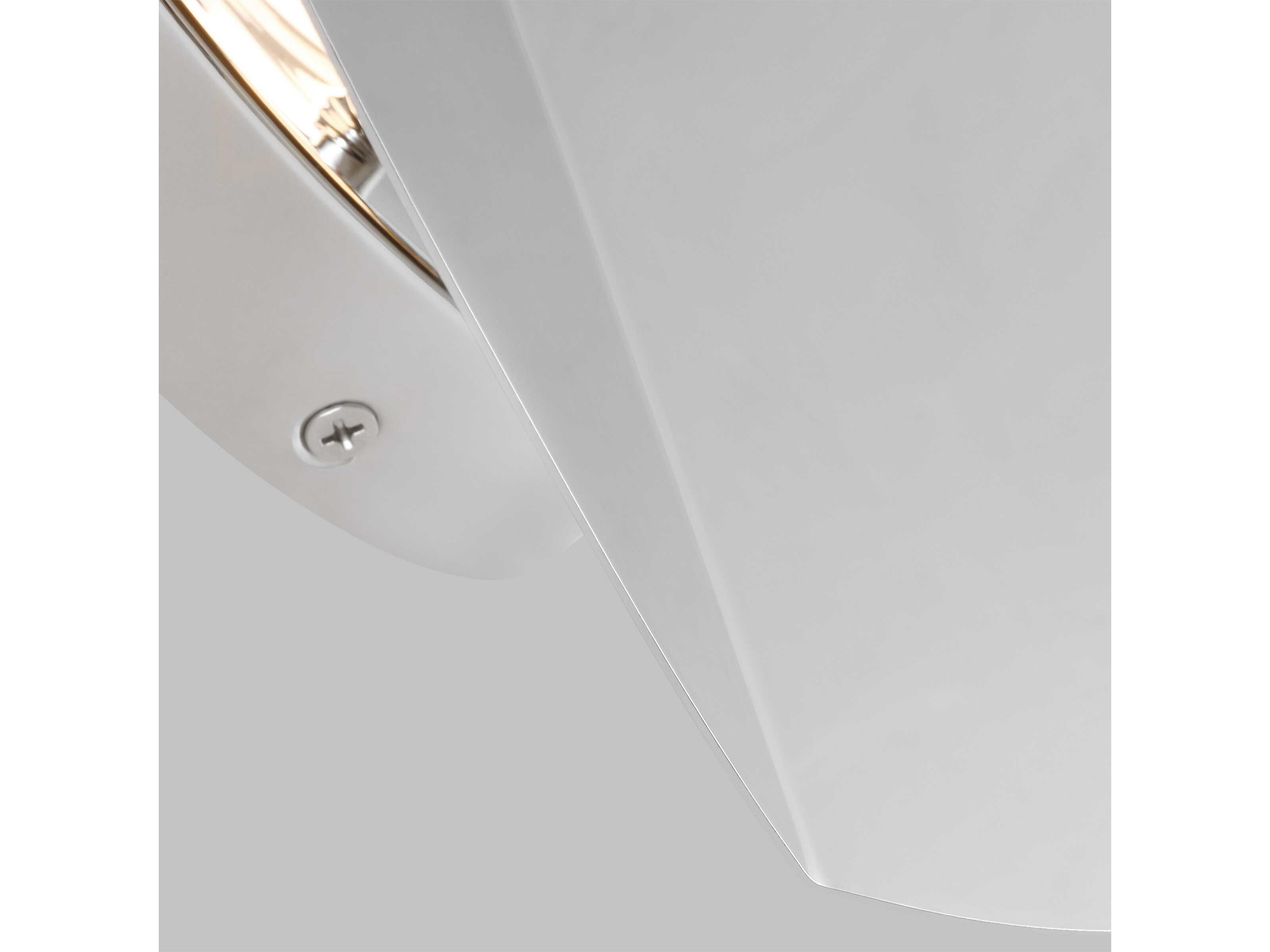 Visual Comfort Studio Dottie 1-Light Polished Nickel Wall Sconce