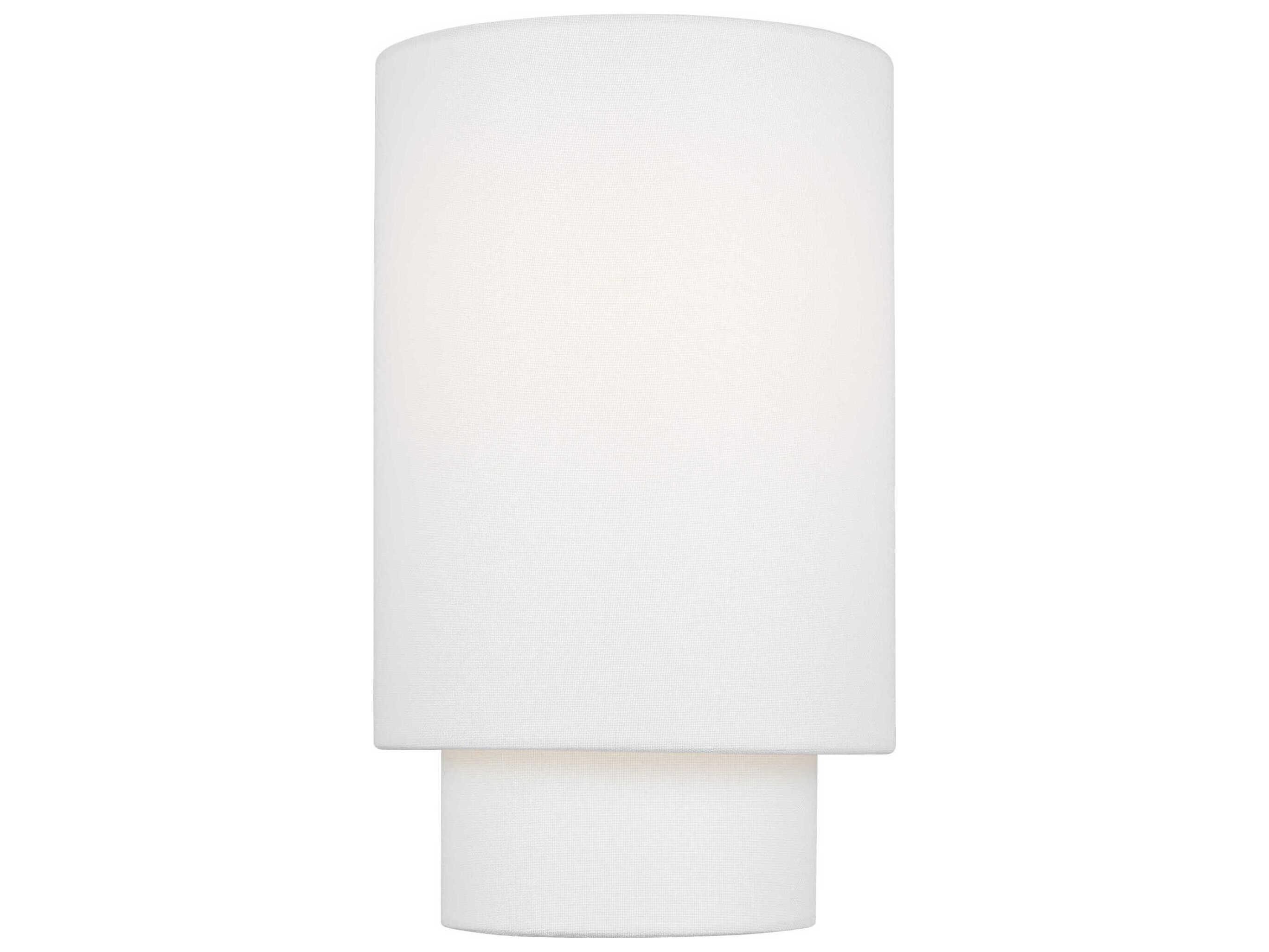 Visual Comfort Studio Sawyer 2-Light Polished Nickel Wall Sconce