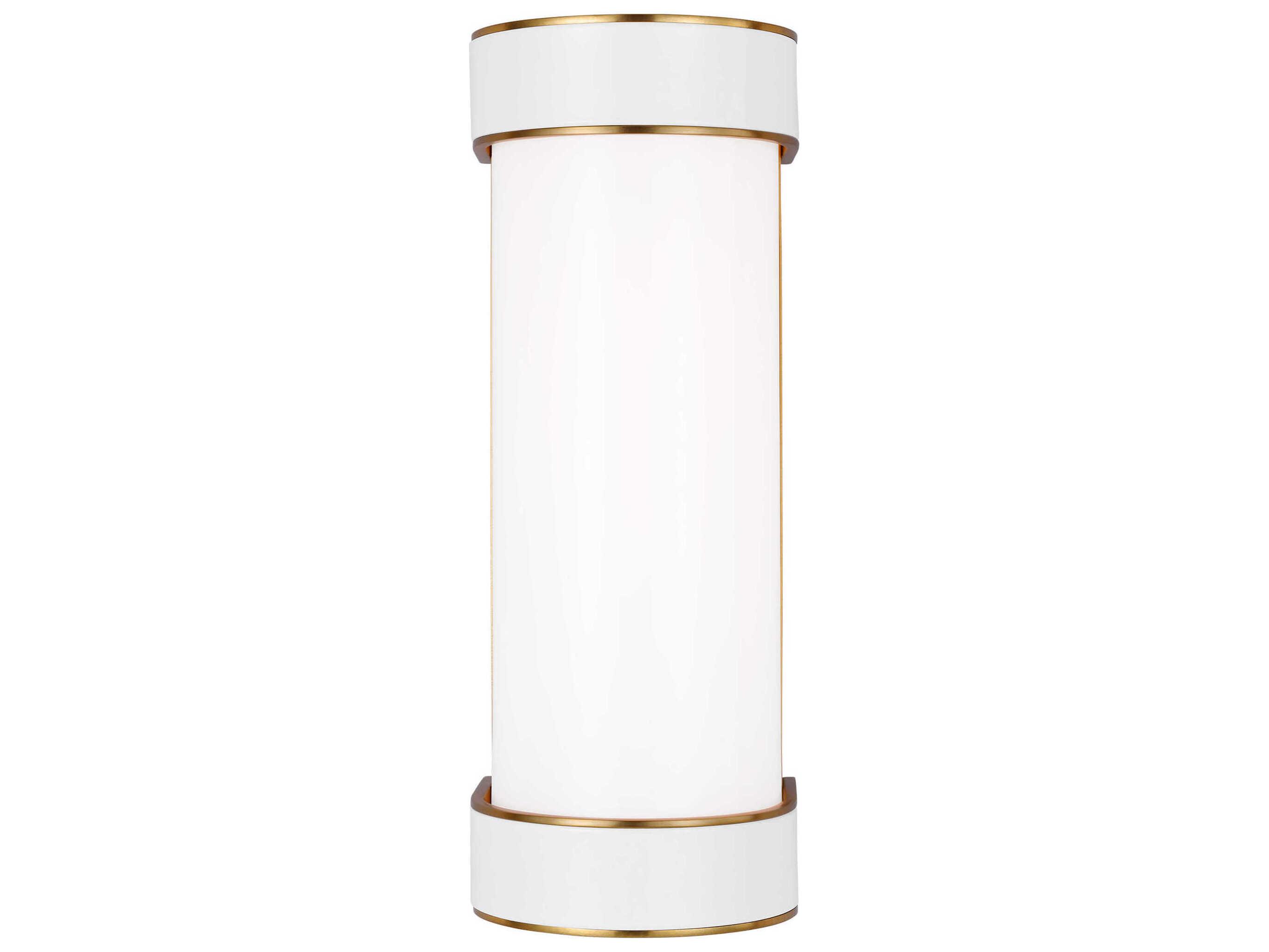 Visual Comfort Studio Monroe 1-Light Burnished Brass Vanity Light