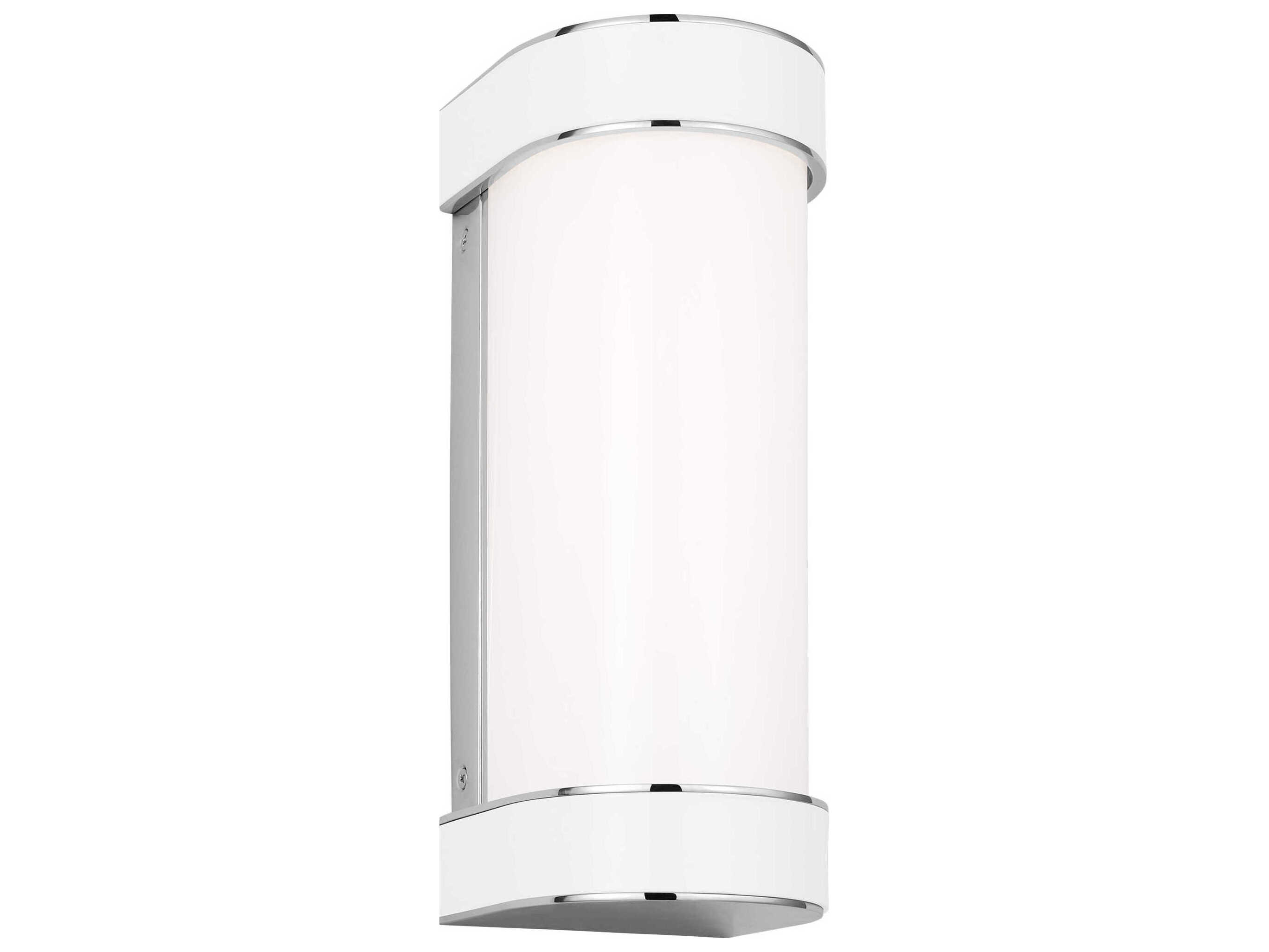 Visual Comfort Studio Monroe 1-Light Polished Nickel Vanity Light