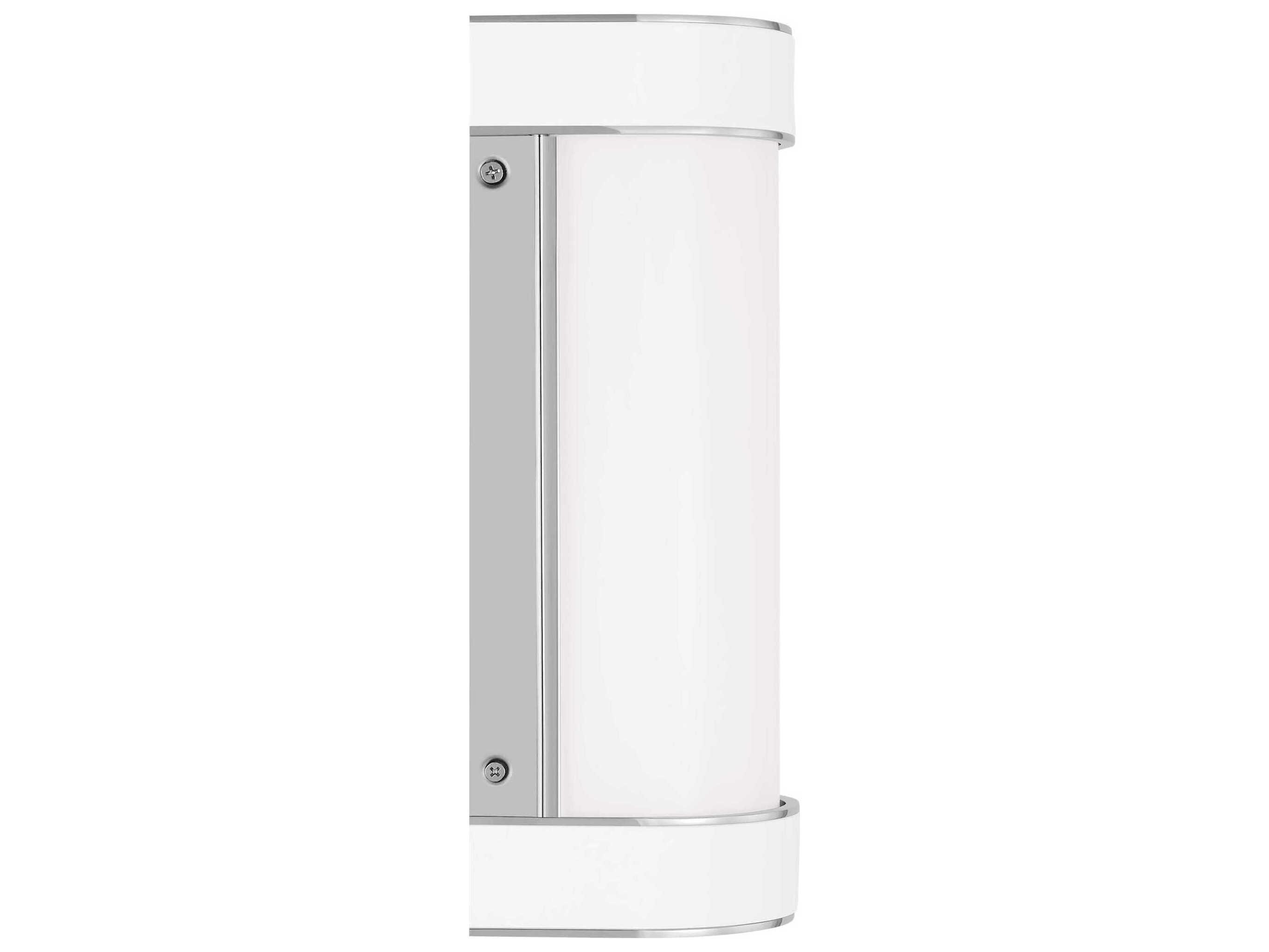 Visual Comfort Studio Monroe 1-Light Polished Nickel Vanity Light