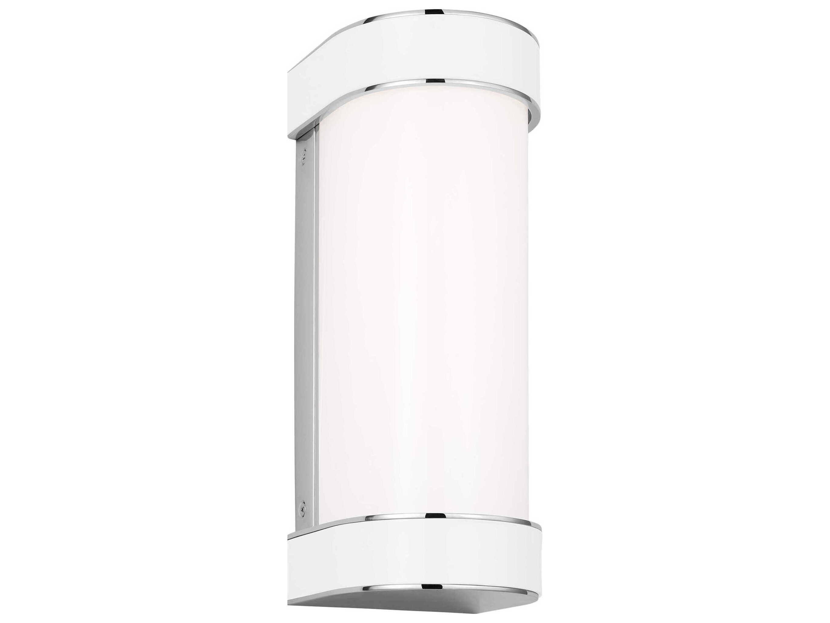 Visual Comfort Studio Monroe 1-Light Polished Nickel Vanity Light