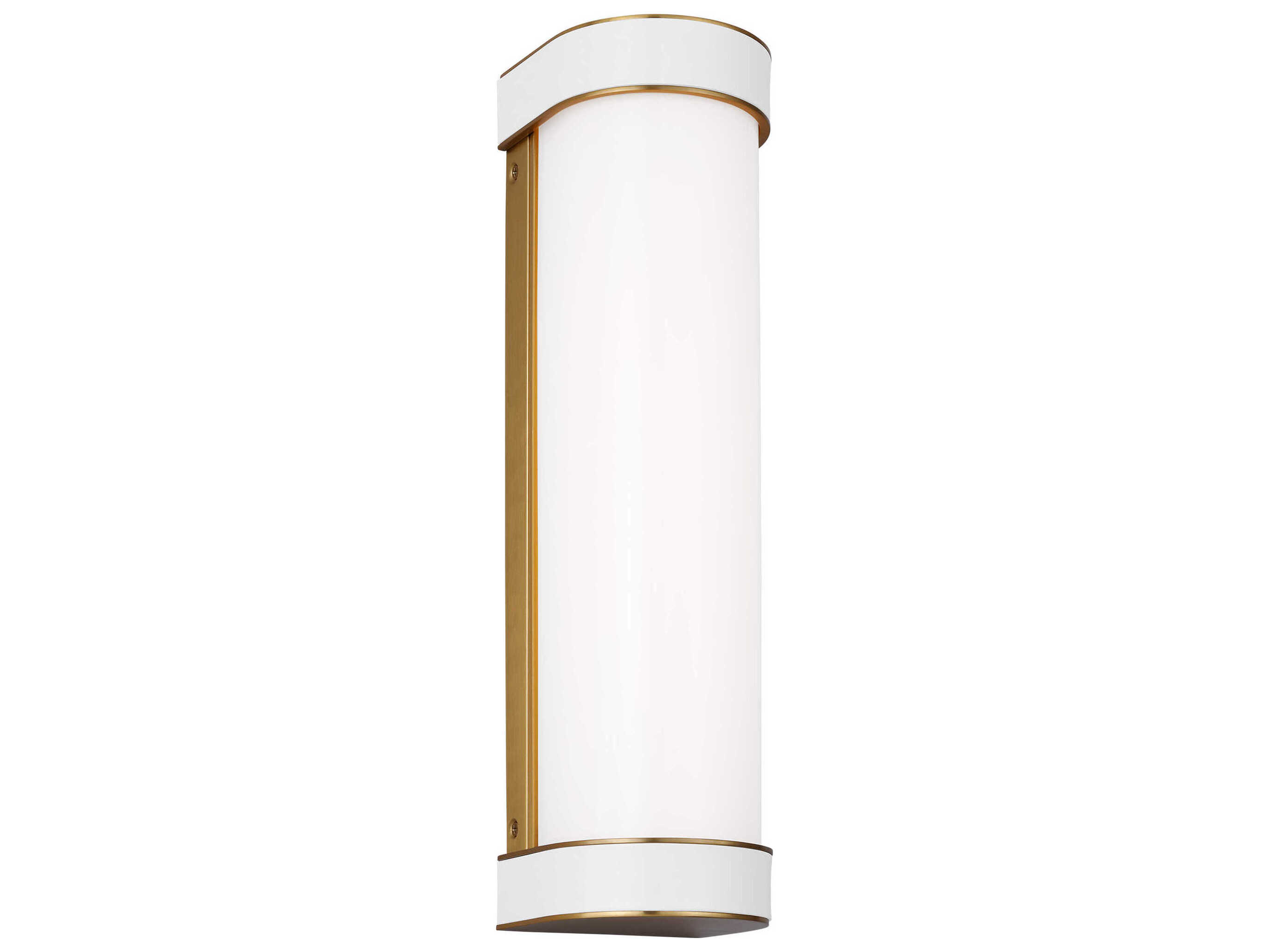 Visual Comfort Studio Monroe 1-Light Burnished Brass Vanity Light