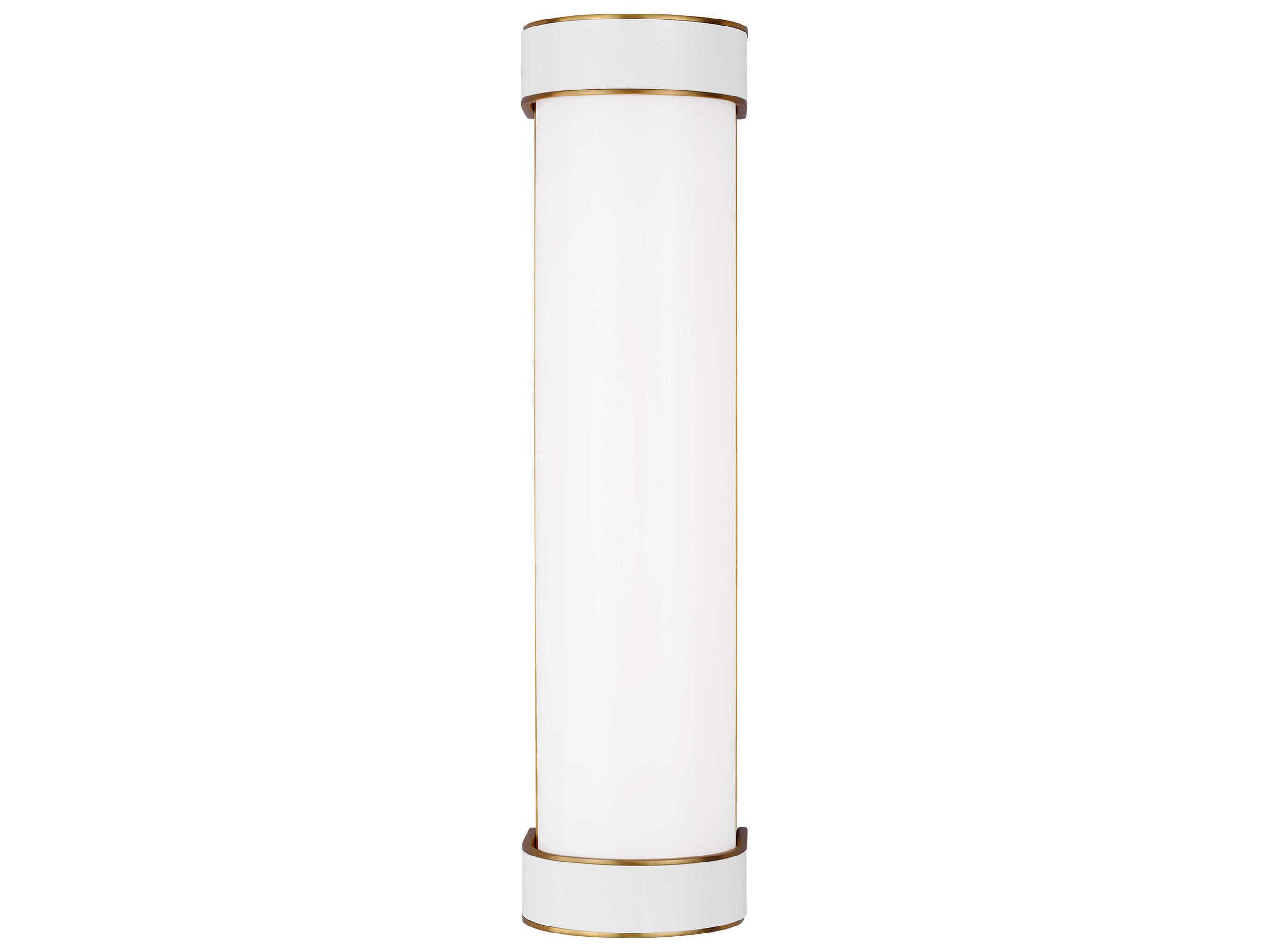 Visual Comfort Studio Monroe 1-Light Burnished Brass Vanity Light